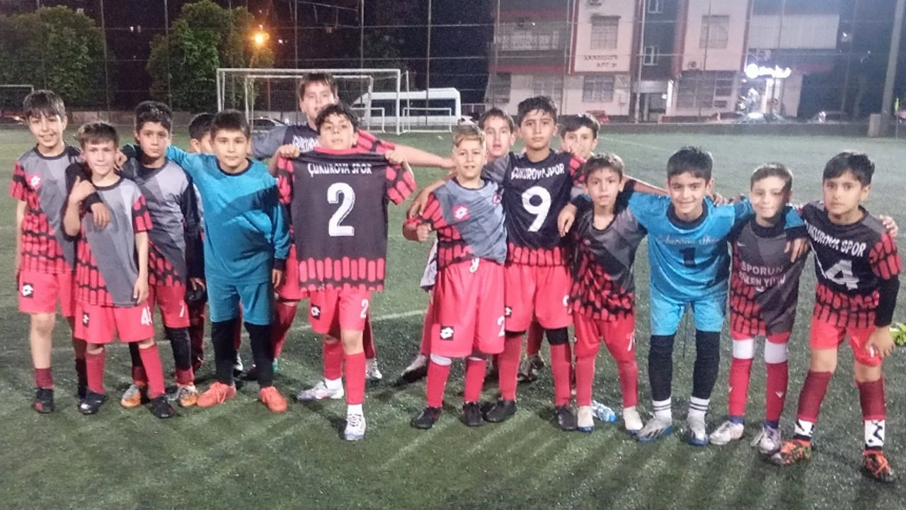 Çukurovaspor’da, geleceğin yıldızları yetişiyor