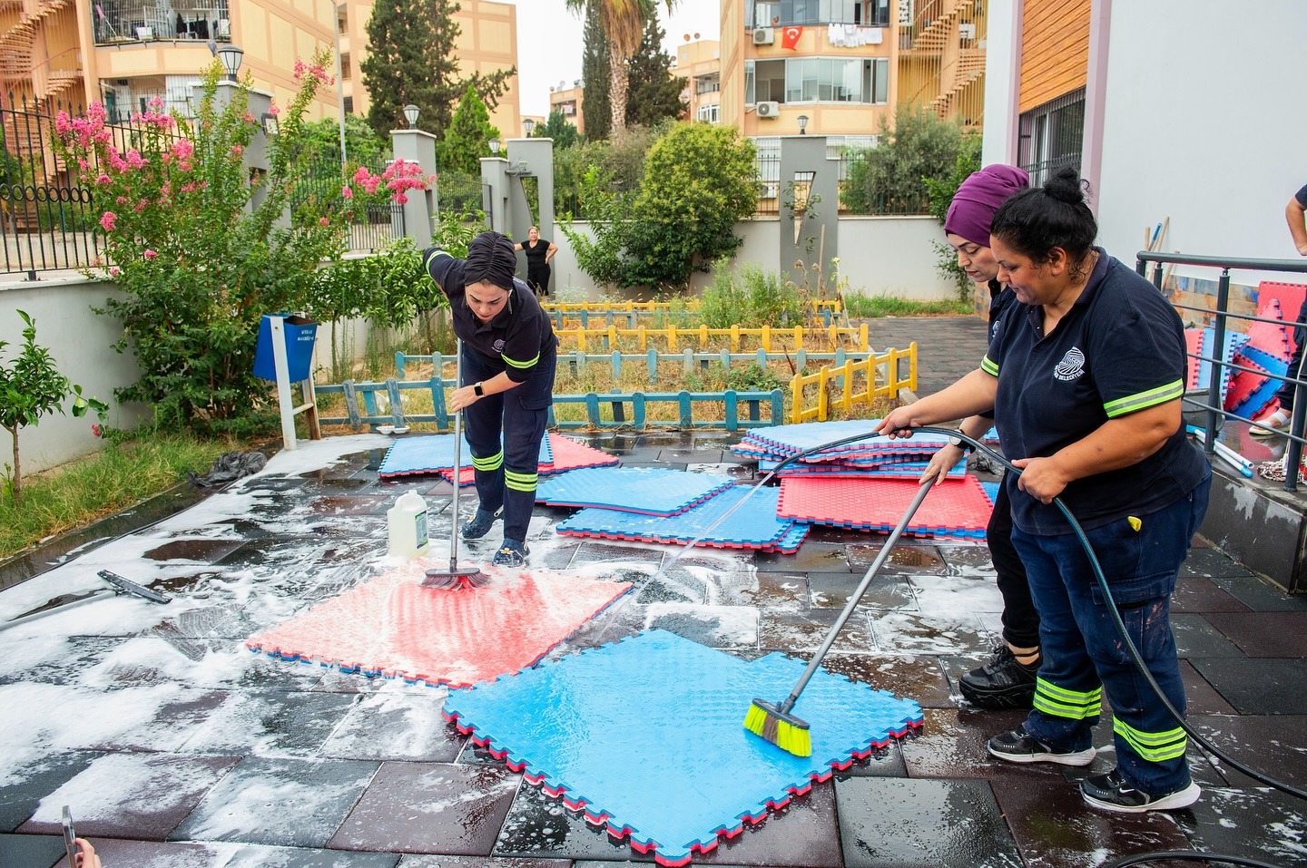 Seyhan Belediyesi Kreşlerinde Kapsamlı Temizlik