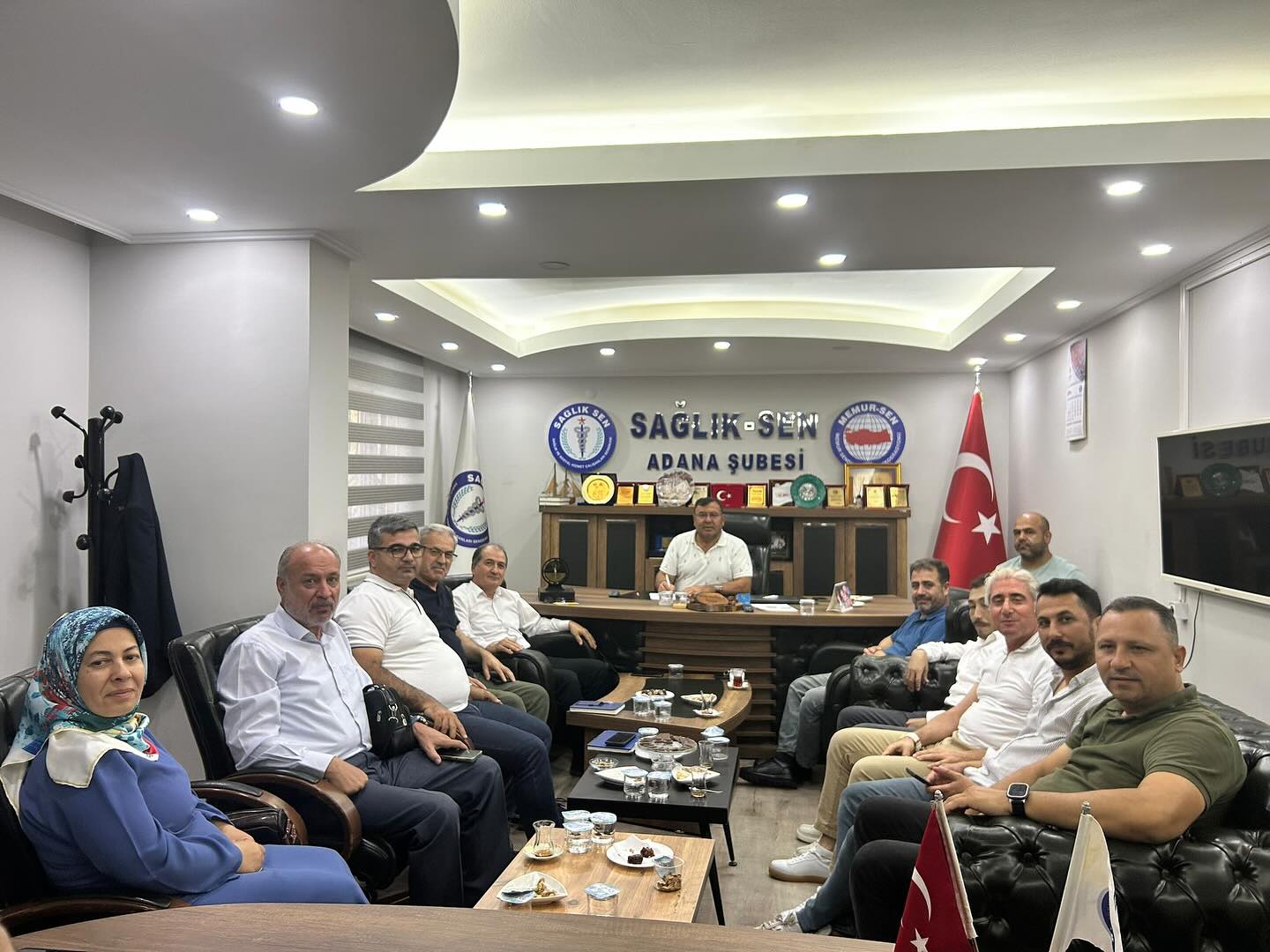 Memur-Sen Adana Başkanlar Kurulu toplandı