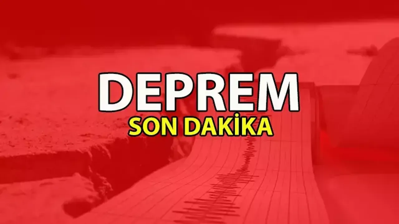 Balıkesir'de 6,1 büyüklüğünde deprem