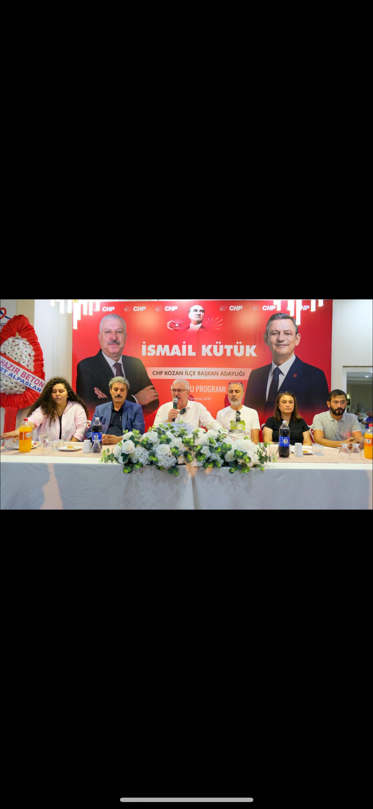 İsmail Kütük, Kozan İlçe Başkanlığına adaylığını açıkladı