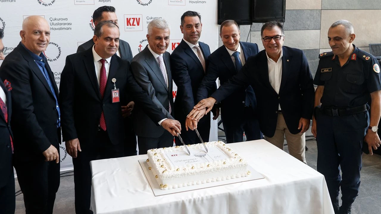 Çukurova Uluslararası Havalimanı 1. yılını kutladı