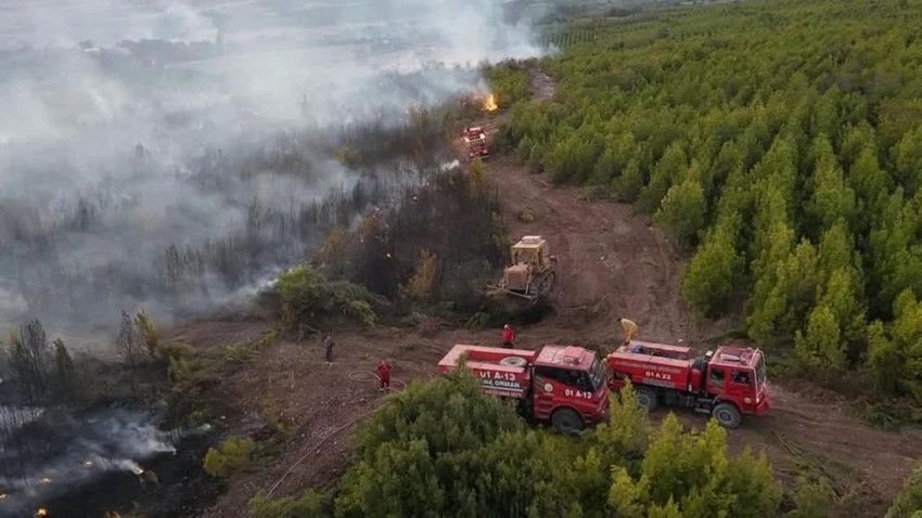 Osmaniye'de yangına müdahale eden arazöz devrildi: 1 işçi hayatını kaybetti, 4 kişi yaralandı
