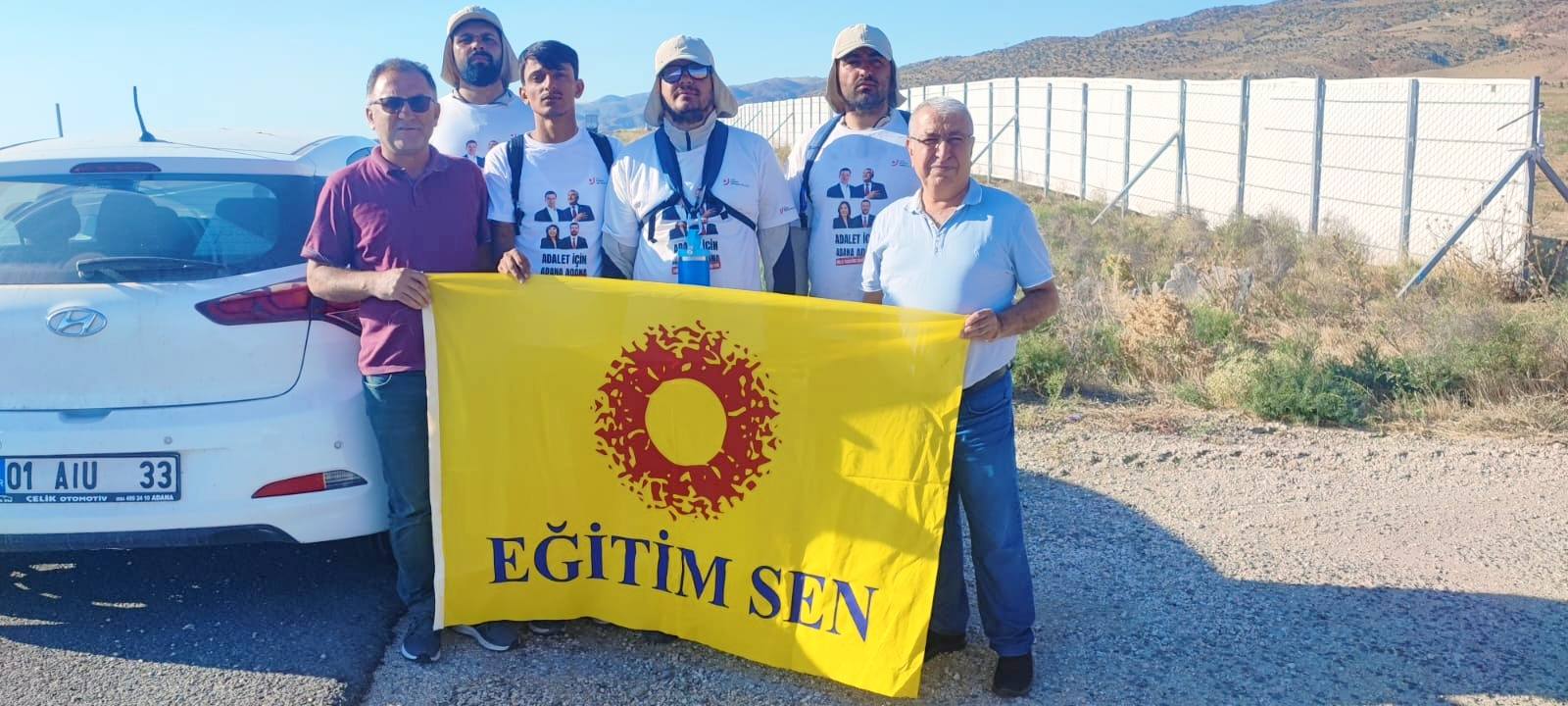 Adana ve Mersin Eğitim Sen Şube Başkanlarından CHP’li gençlere destek