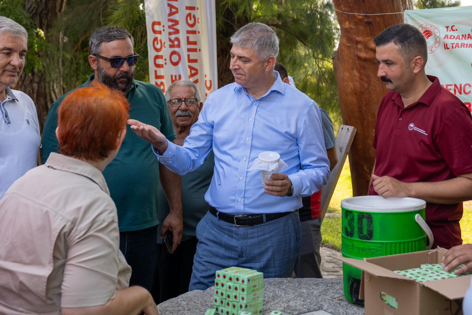 Turunçgil bahçelerine faydalı böcek saldılar