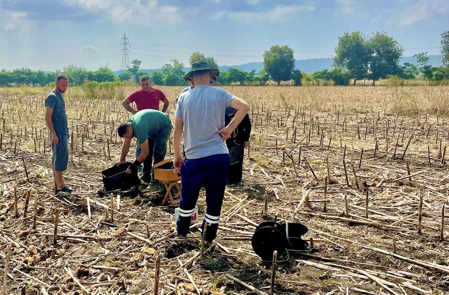 Ceyhan'a bağlı Doruk Köyü’nde, su arama çalışmaları başlatıldı