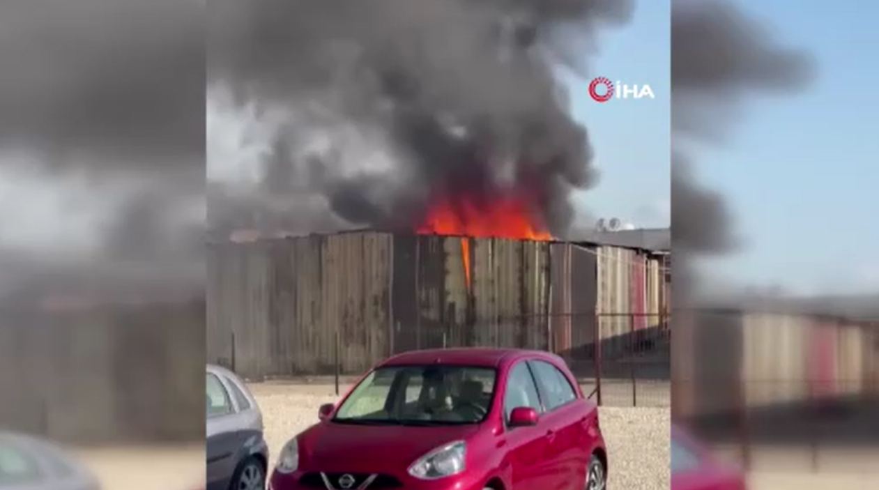 Adana’da genelevlerde yangın paniği yaşandı!