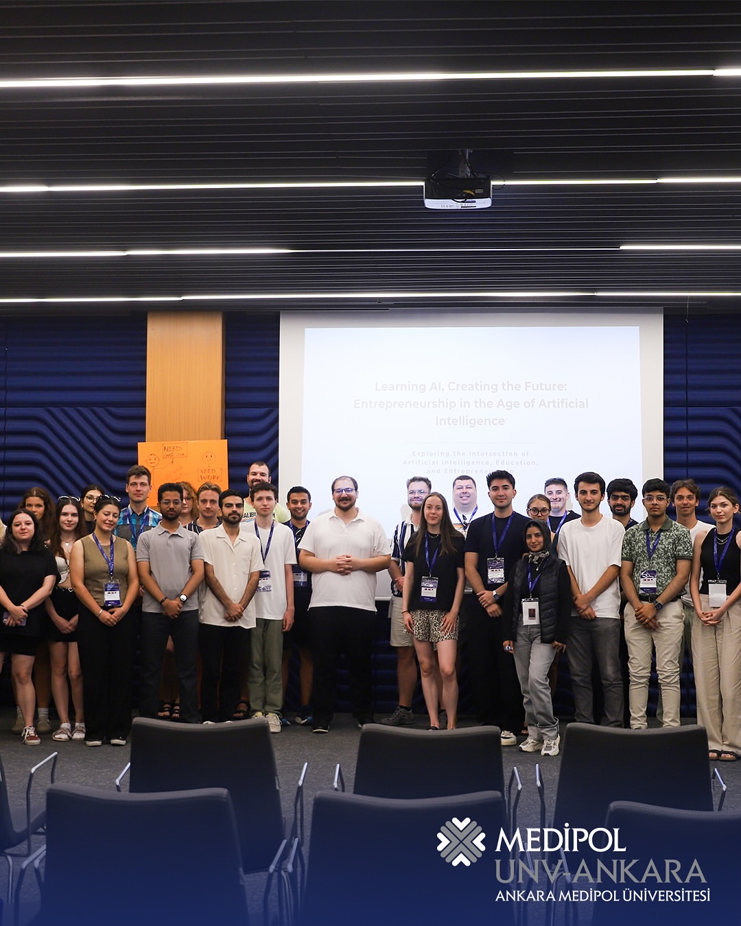 Algofact CEO’su Taha Yusuf Can, Ankara Medipol Üniversitesi’nde öğrencilerle buluştu