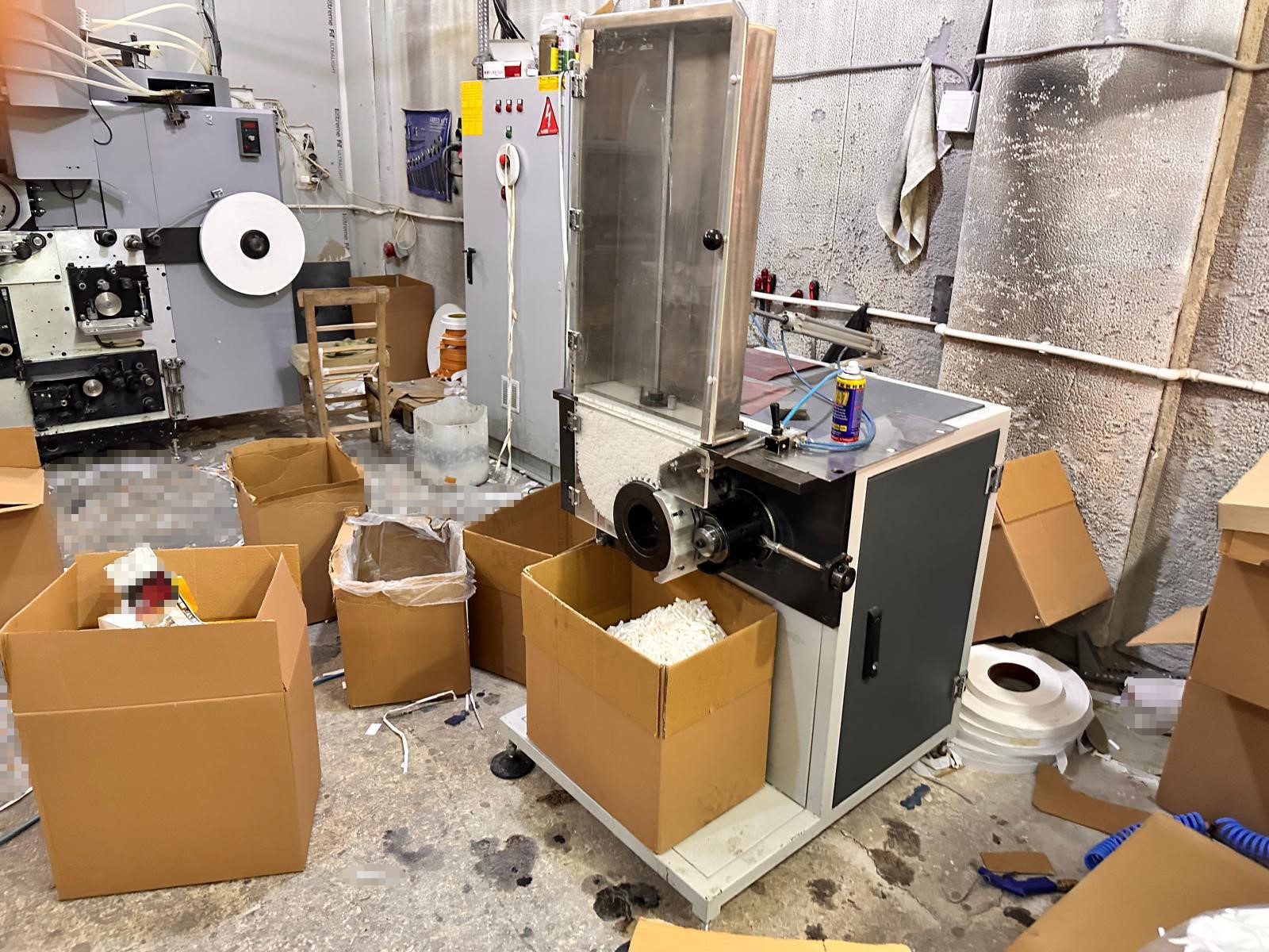 Bardak üretimi için kiralayıp, makaron üretim tesisine çevirmiş