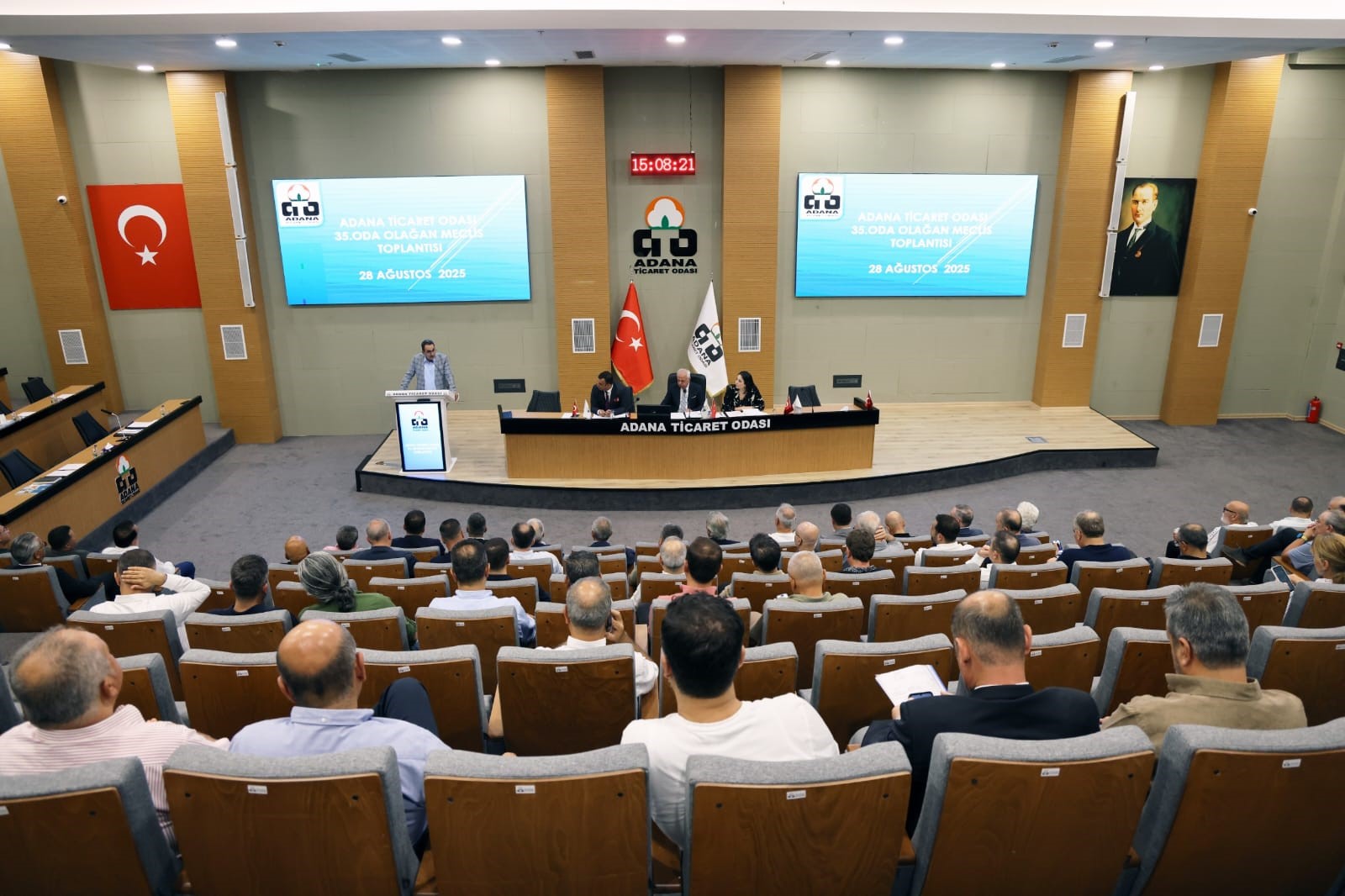 Adana Ticaret Odası Ağustos Ayı Meclis Toplantısı yapıldı