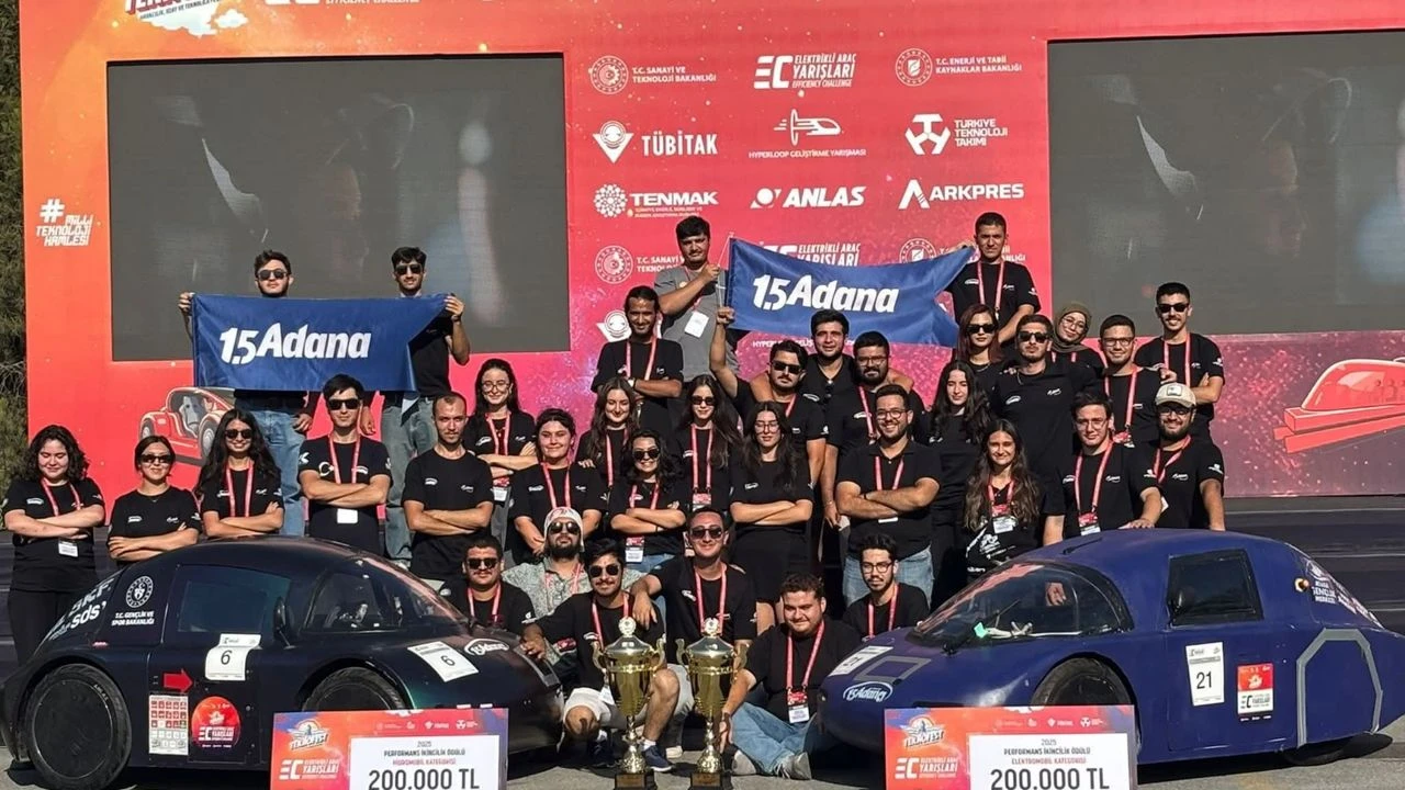 1.5 Adana Gençlik Merkezi’nden, Teknofest'te çifte ikincilik