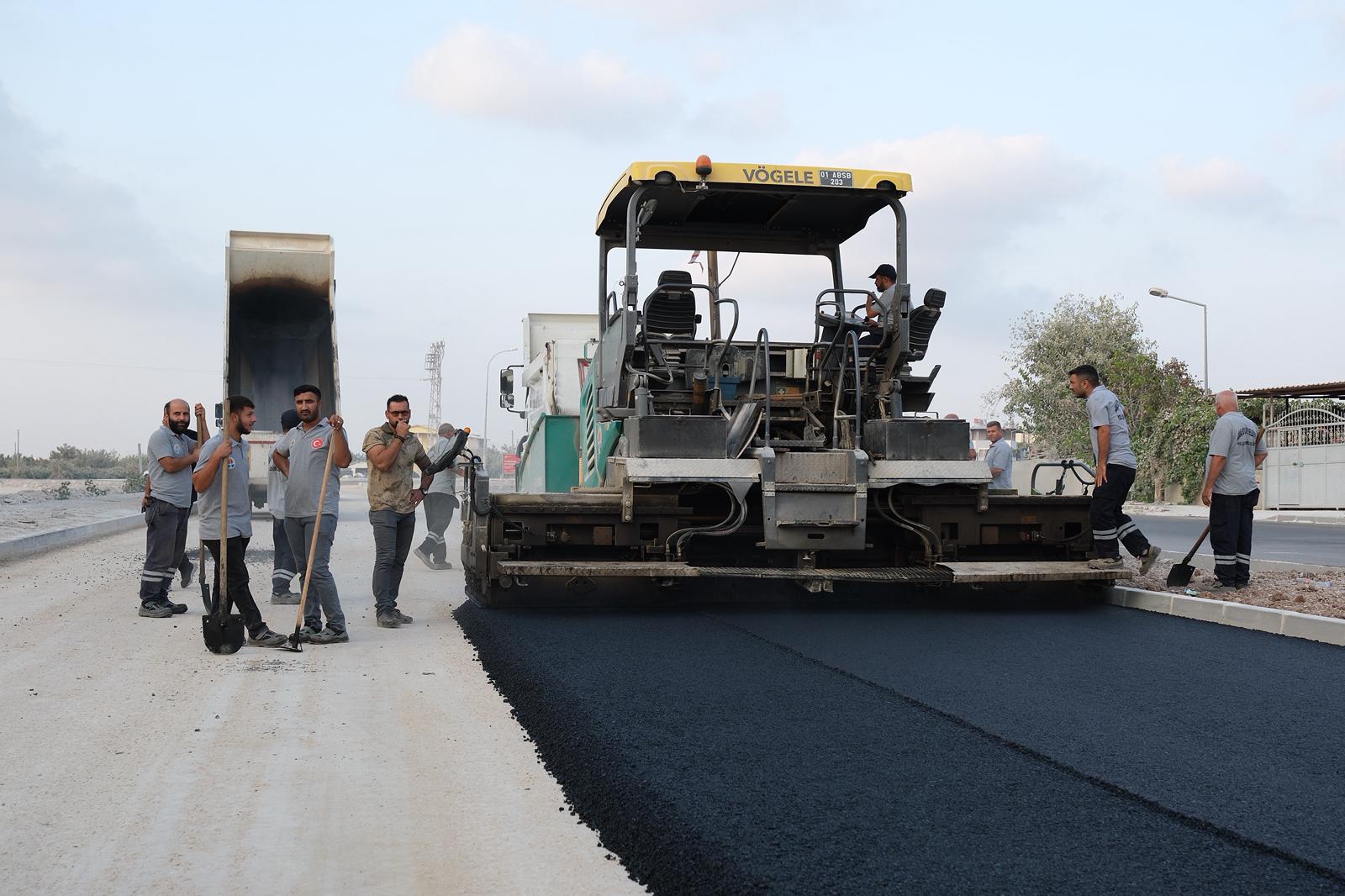 Daha güvenli ve çağdaş ulaşım için asfalt çalışmaları sürüyor