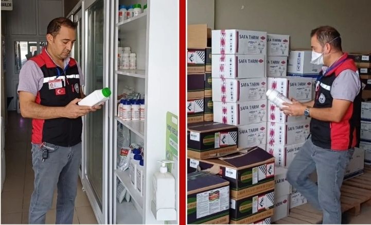 Adana’da zirai ilaç satış ve depolarına denetim