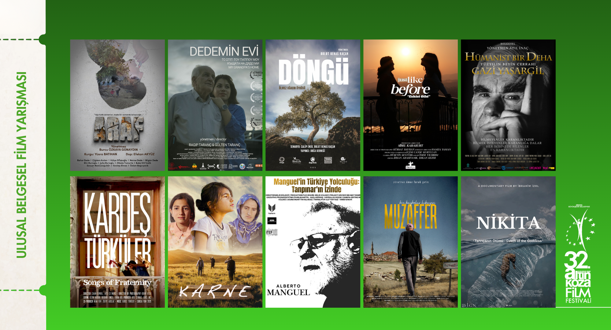 Altın Koza'da yarışacak belgeseller belli oldu