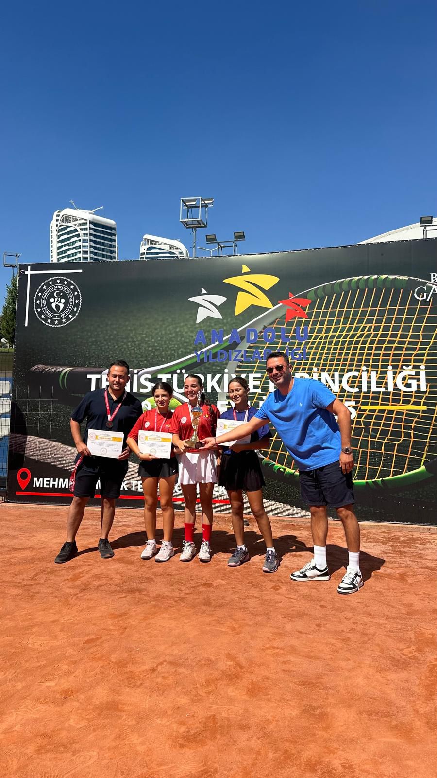 Taş: Tenis’te Adana Türkiye Şampiyonu oldu