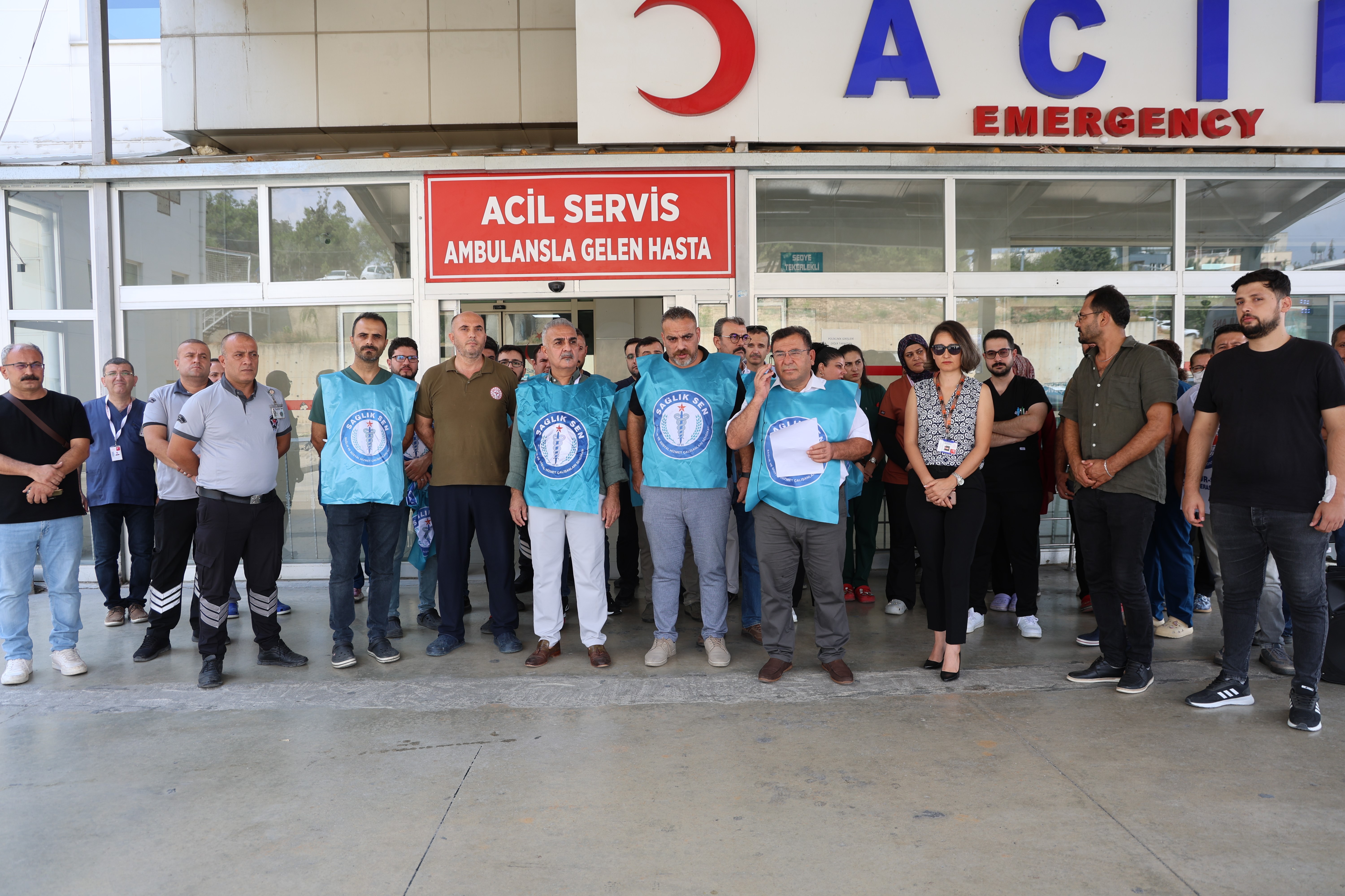 Sağlıkçılar şiddete maruz kaldı