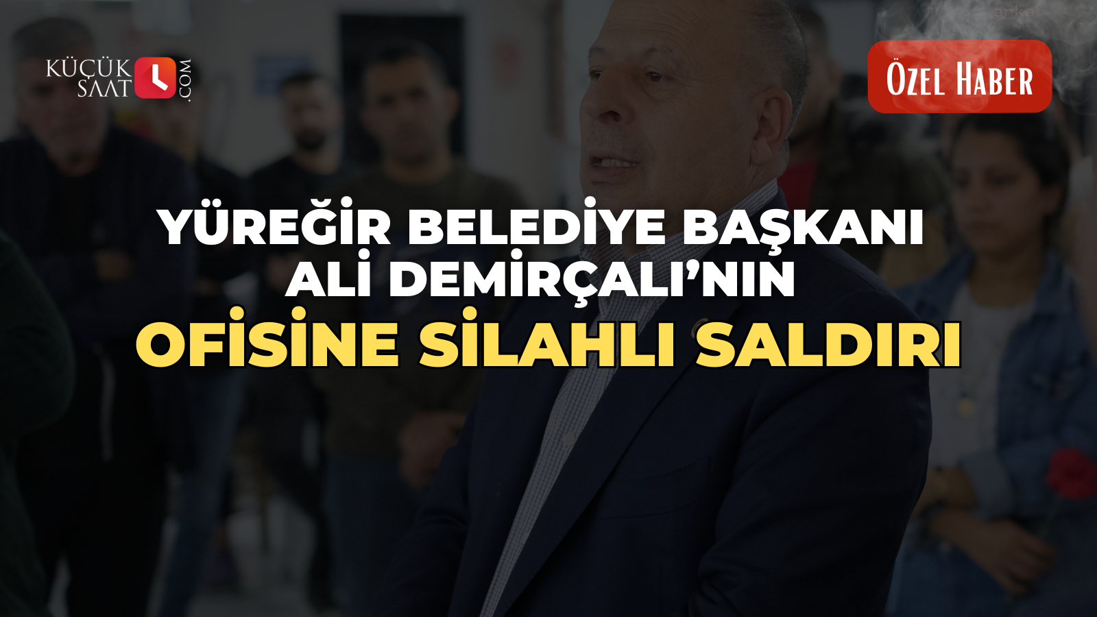 Yüreğir Belediye Başkanı Ali Demirçalı’nın ofisine silahlı saldırı