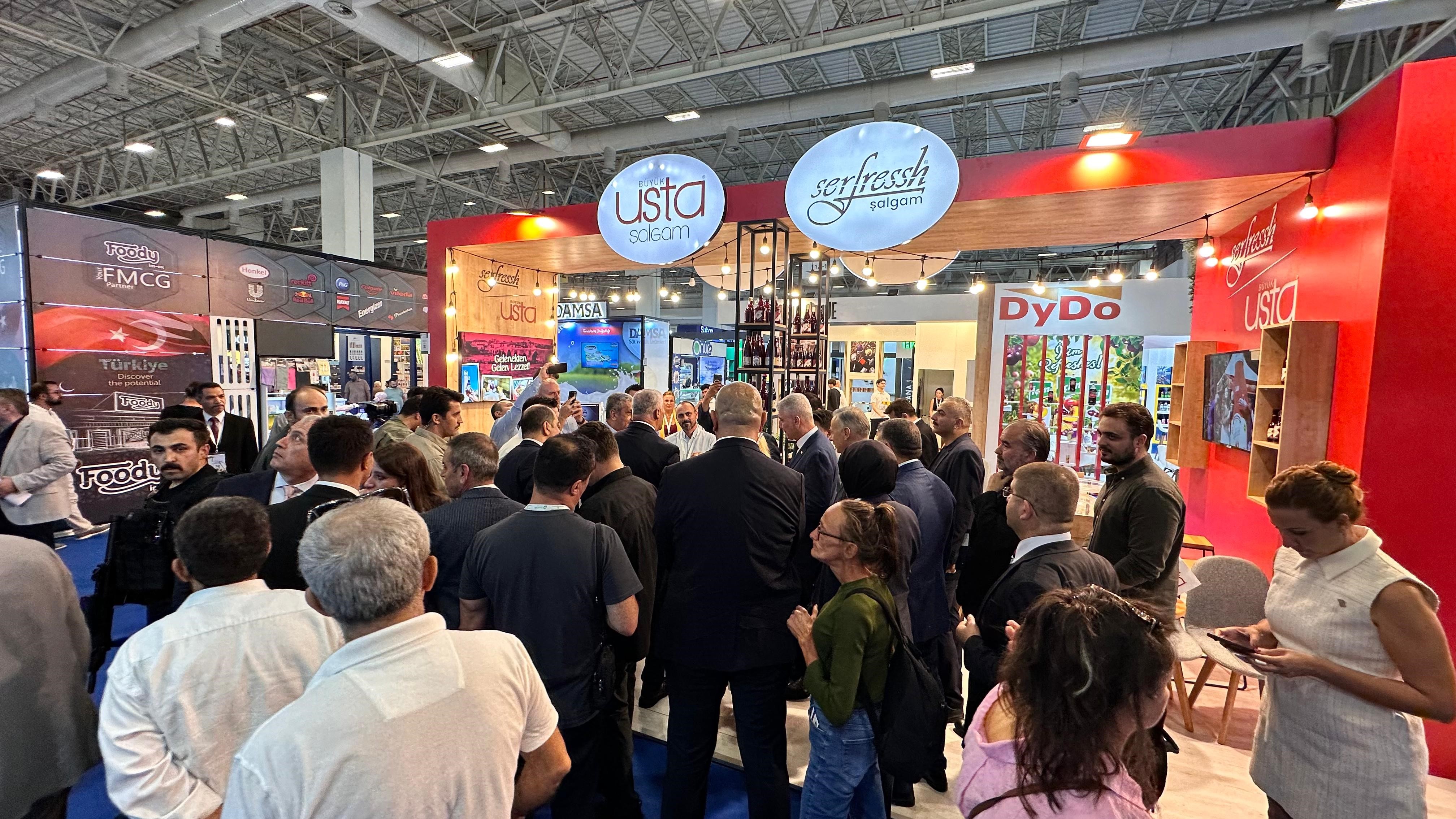 Büyük Usta & Serfressh Şalgam, WorldFood İstanbul'a damga vurdu