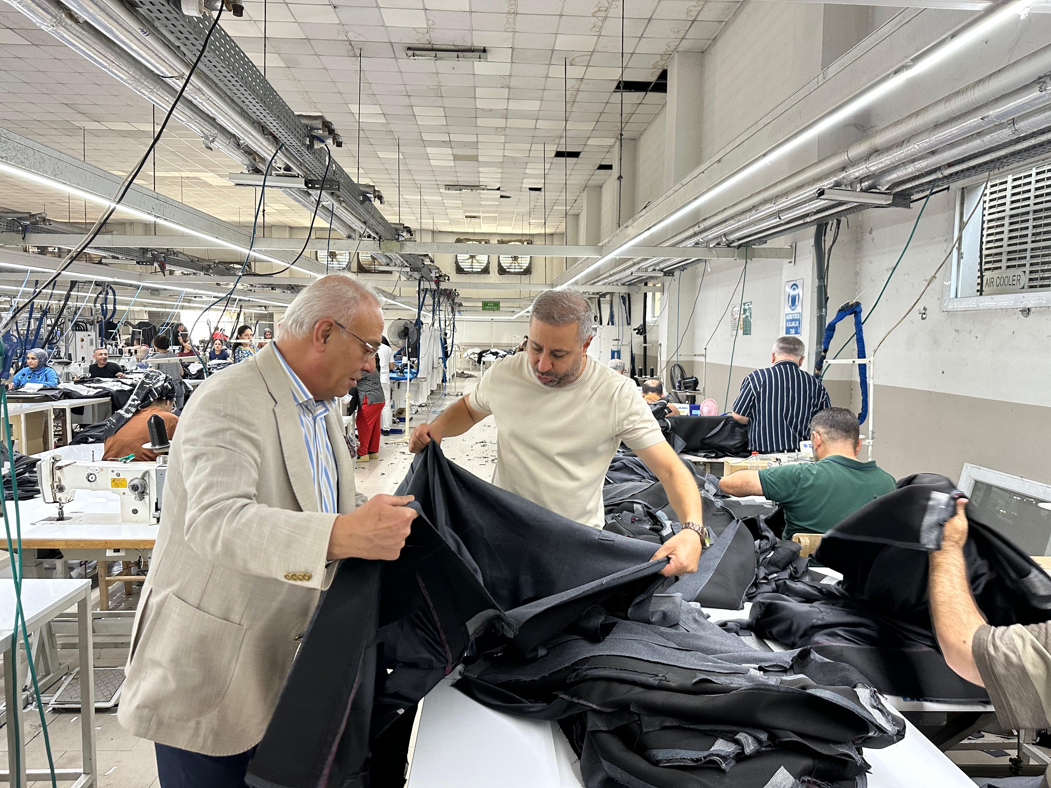 Yusuf Kanlı’dan üretime ve istihdama ”Tam destek” mesajı!