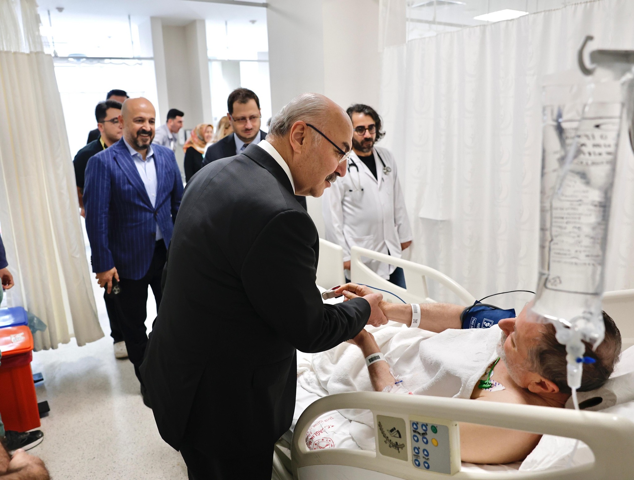 Vali Köşger’den Şehir Hastanesi’ne ziyaret