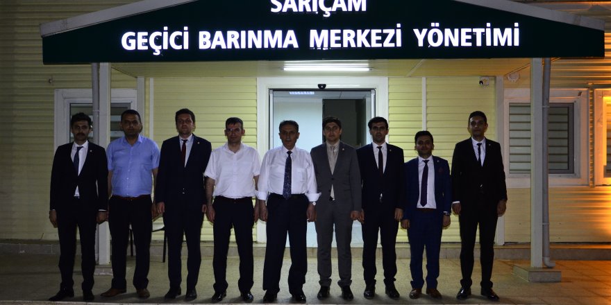 Geçici Barınma Merkezi'nde iftar programı düzenlendi