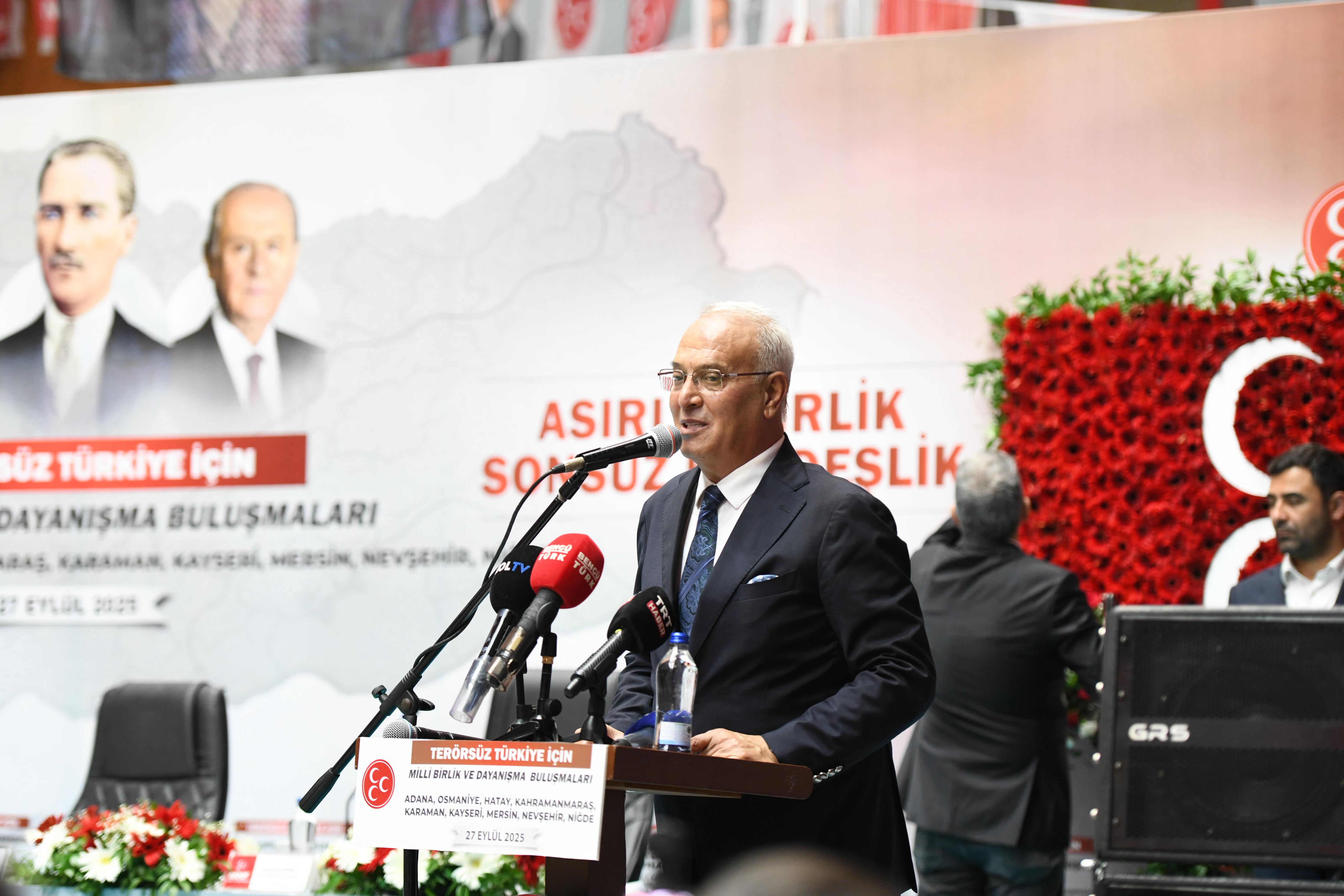 MHP'den "Asırlık birlik, sonsuz kardeşlik" kararlılığı!