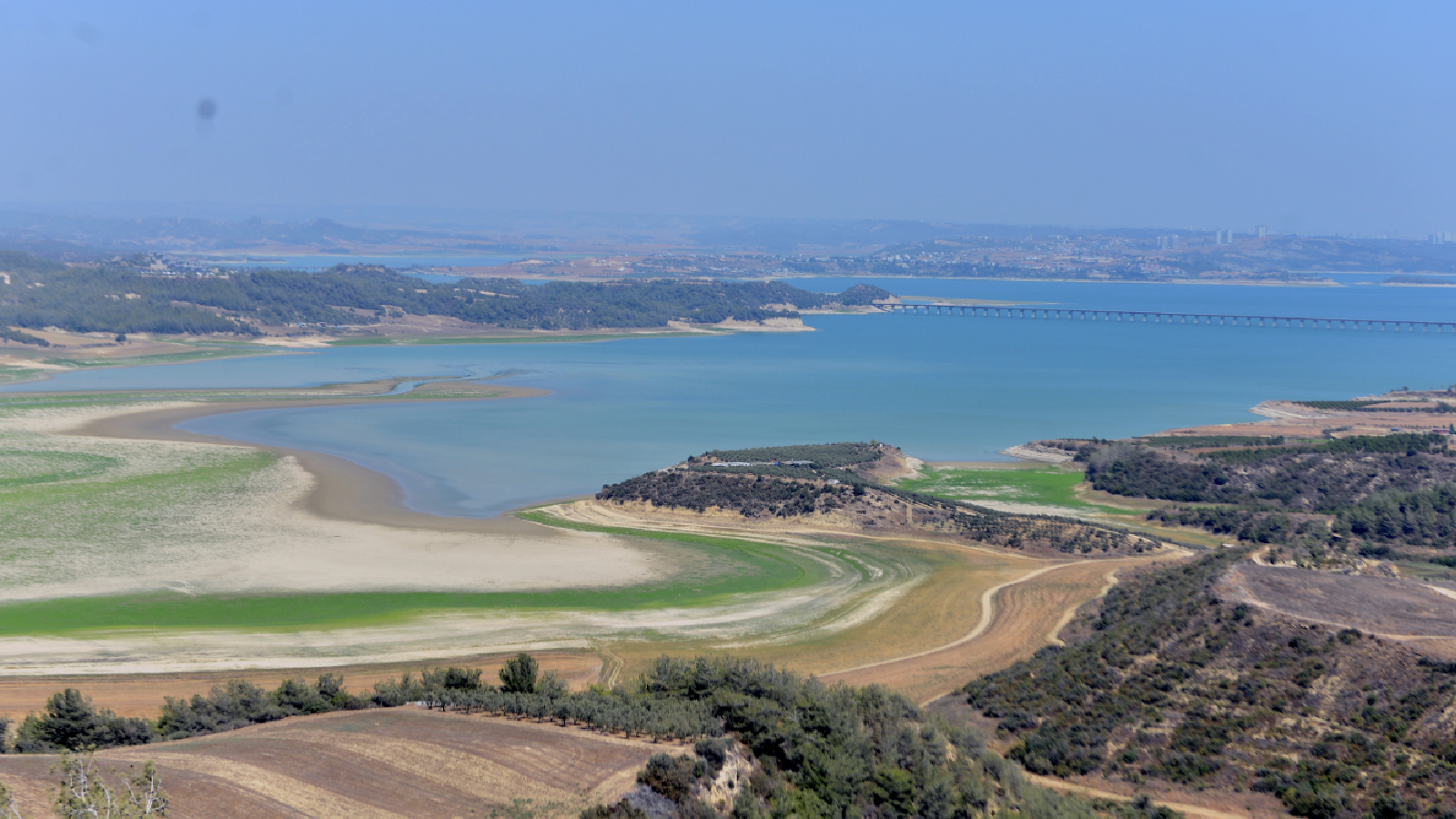 Seyhan Barajı'ndaki su, 1 ay içinde bakın ne kadar azaldı!