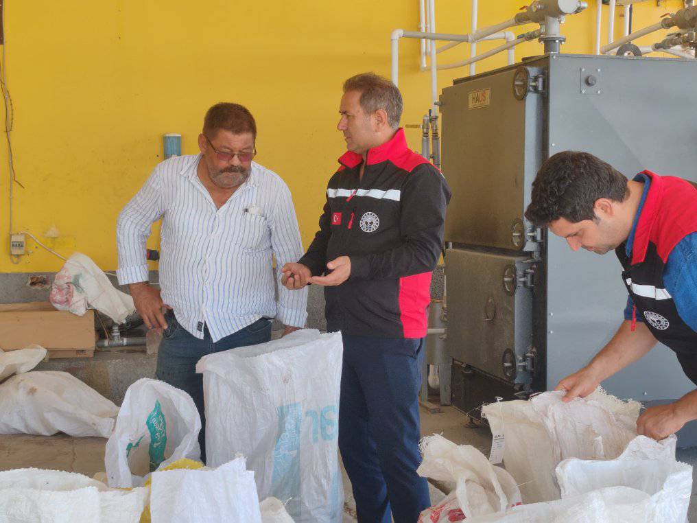 Sezon öncesi zeytinyağı fabrikalarında denetim yapıldı