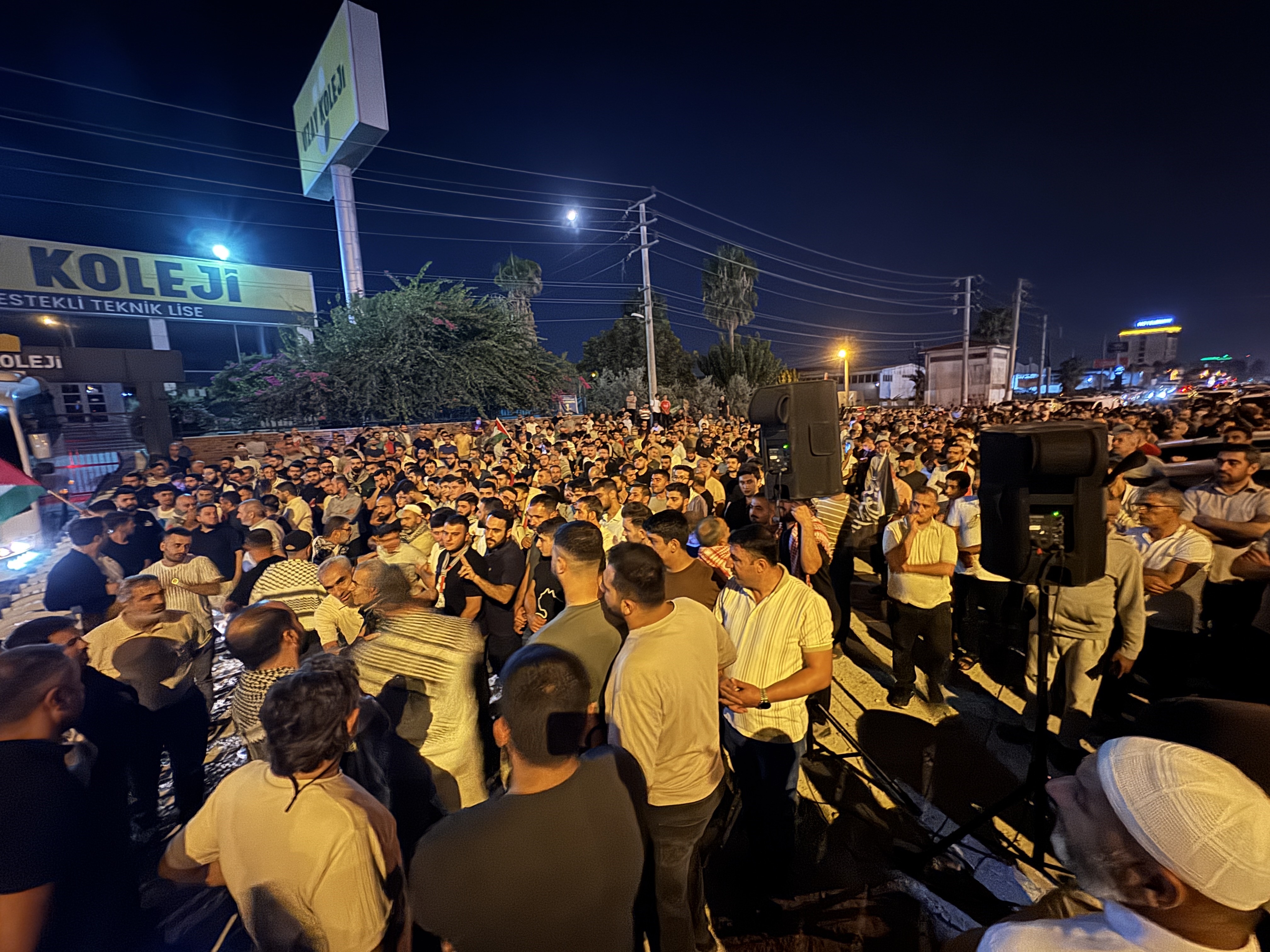 Adana'da Sumud Filosu'na müdahaleye tepki