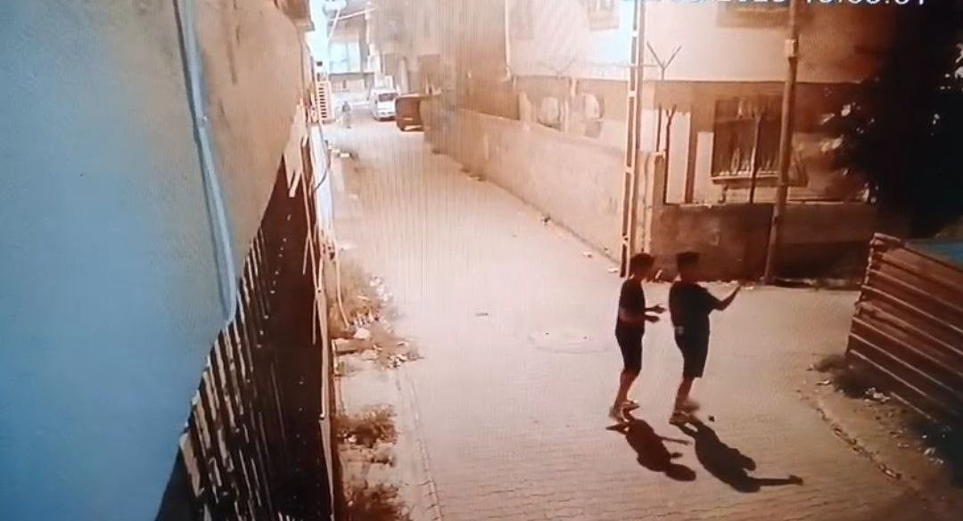 Kediyi çalıp fotoğraf çekindiler: O anlar kameraya yansıdı