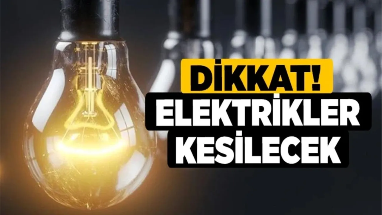Yarın Adana'nın 9 ilçesinde, elektrik kesintisi yapılacak: İşte o ilçeler!