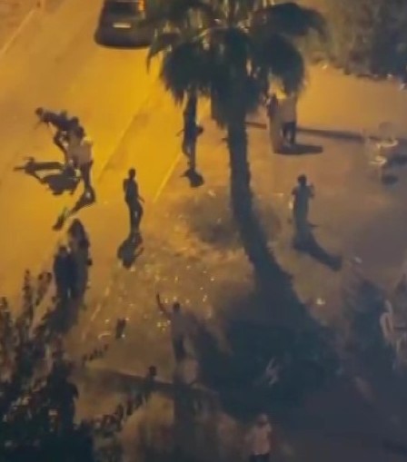 Asker kınasında bıçaklı kavga: 1 kişi yaralandı