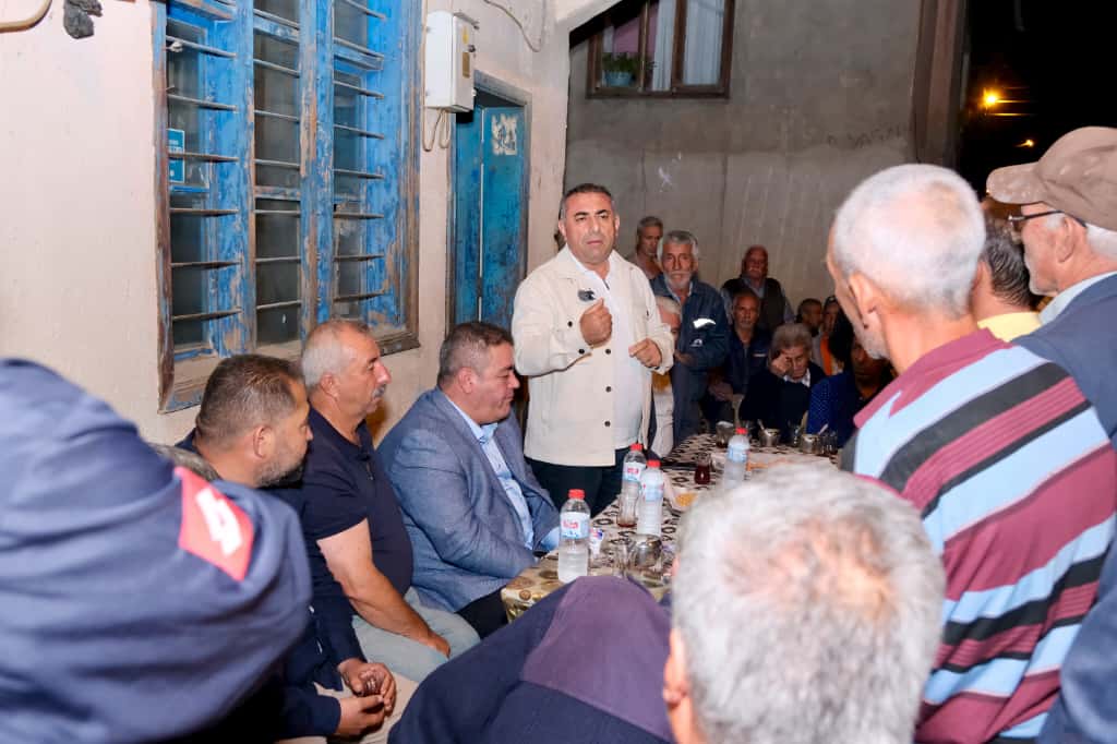 Güngör Geçer, hatfa sonu Aladağ ve Saimbeyli'de halkla buluştu