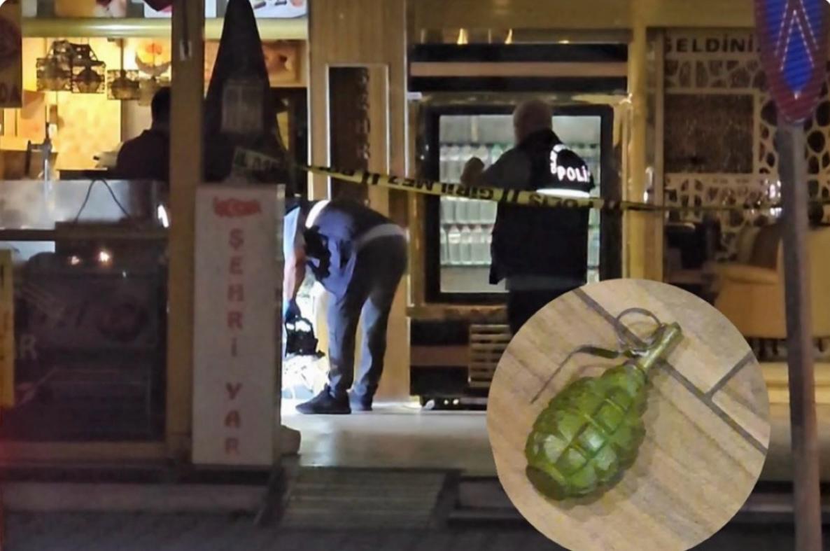 Adana’da ilginç bombalama eylemi. Pimi çekmeden attılar.