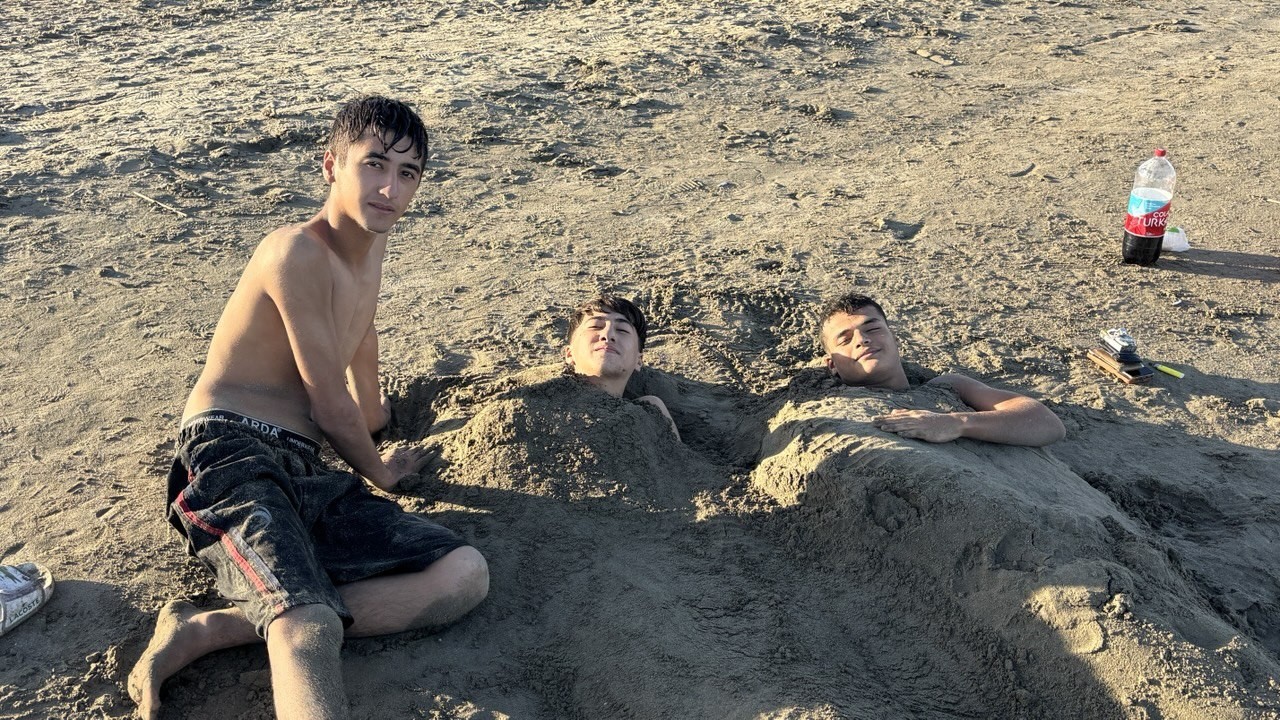 Adana'da ekim ayında deniz keyfi  