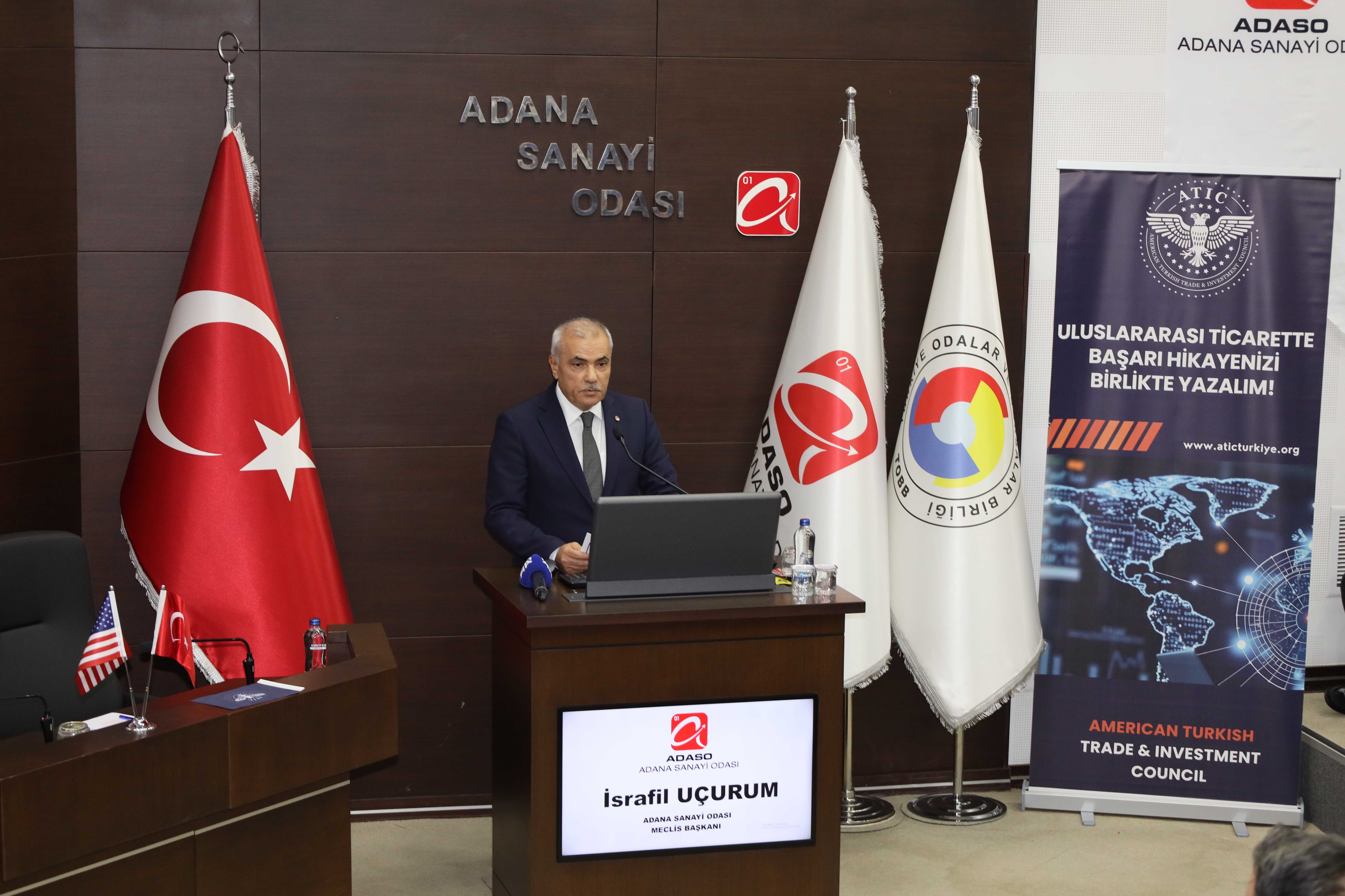 ADASO Meclis Başkanı Uçurum: "ABD pazarı Türk firmaları için büyük fırsatlar barındırıyor"