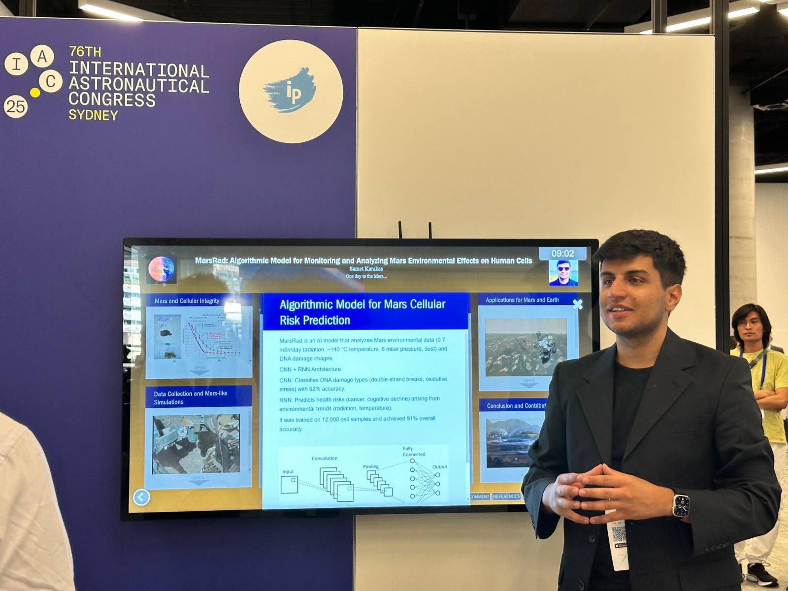 Adanalı Karakaş, Sidney’de ülkemizi temsil etti