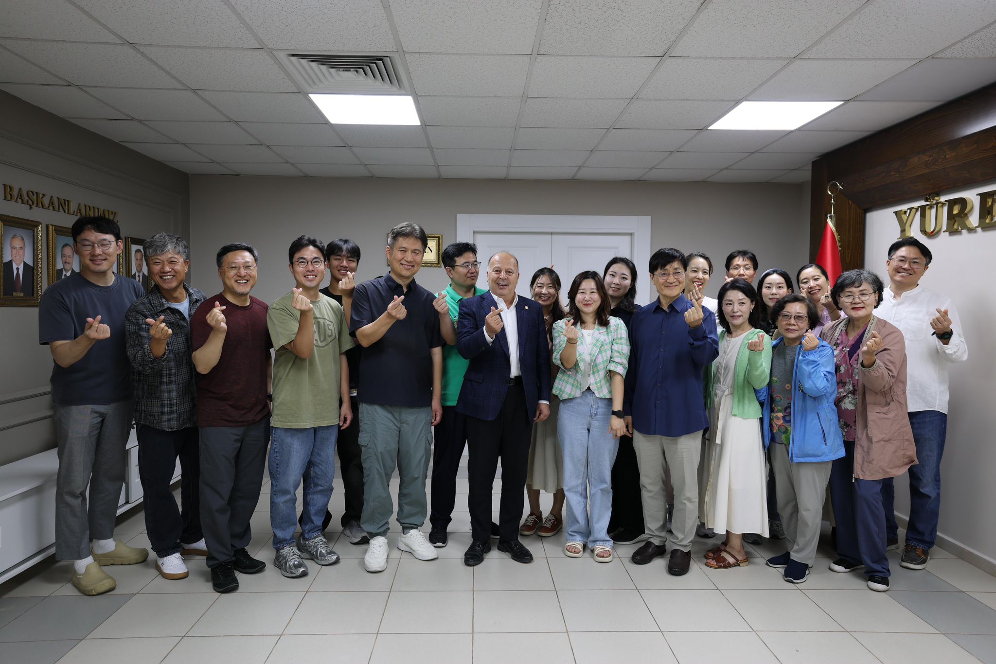 Güney Koreli doktorlardan Başkan Demi̇rçalı’ya ziyaret