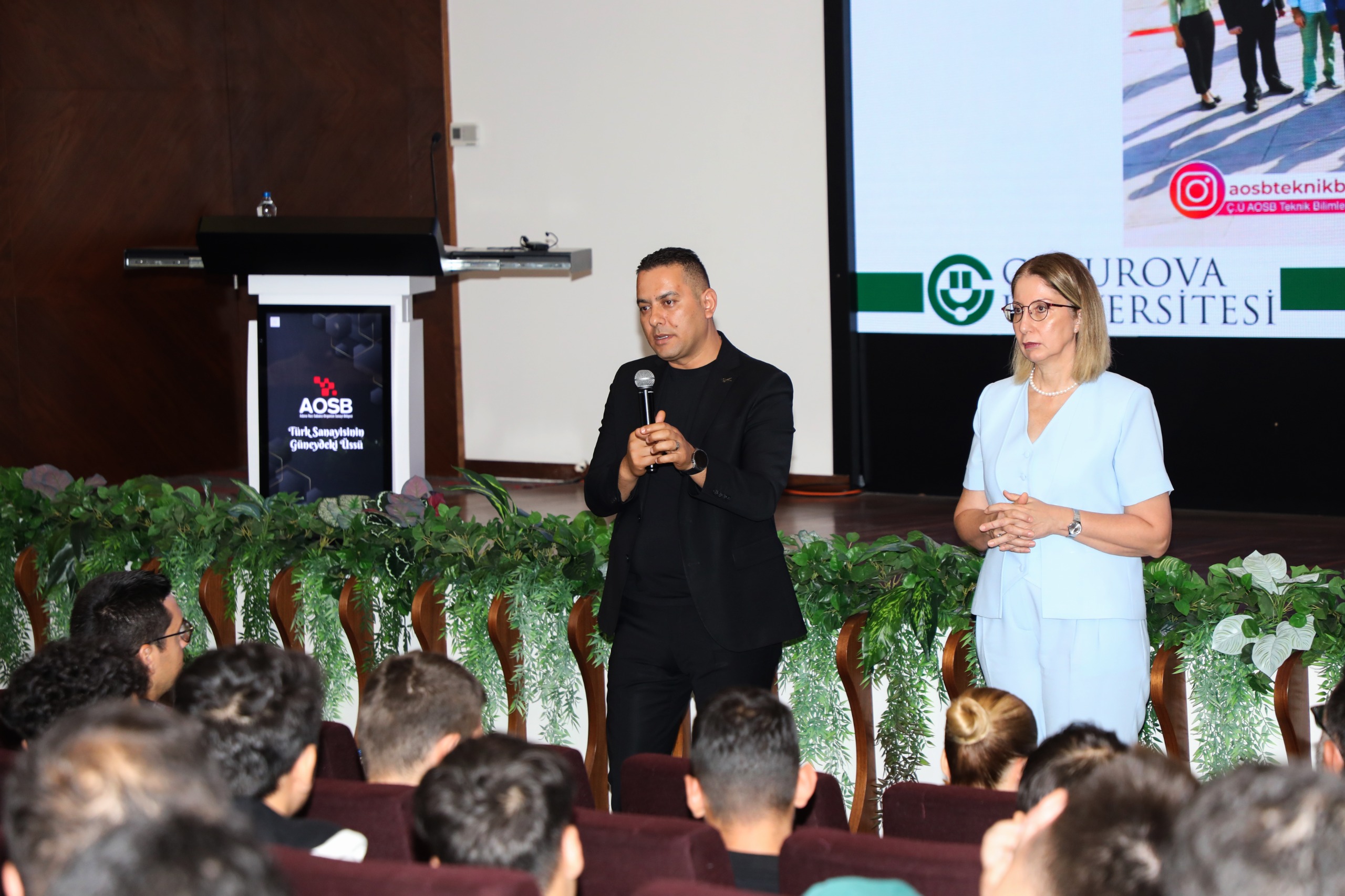 ÇÜ AOSB MYO’da Yönetim ve Öğrenciler Bir Araya Geldi