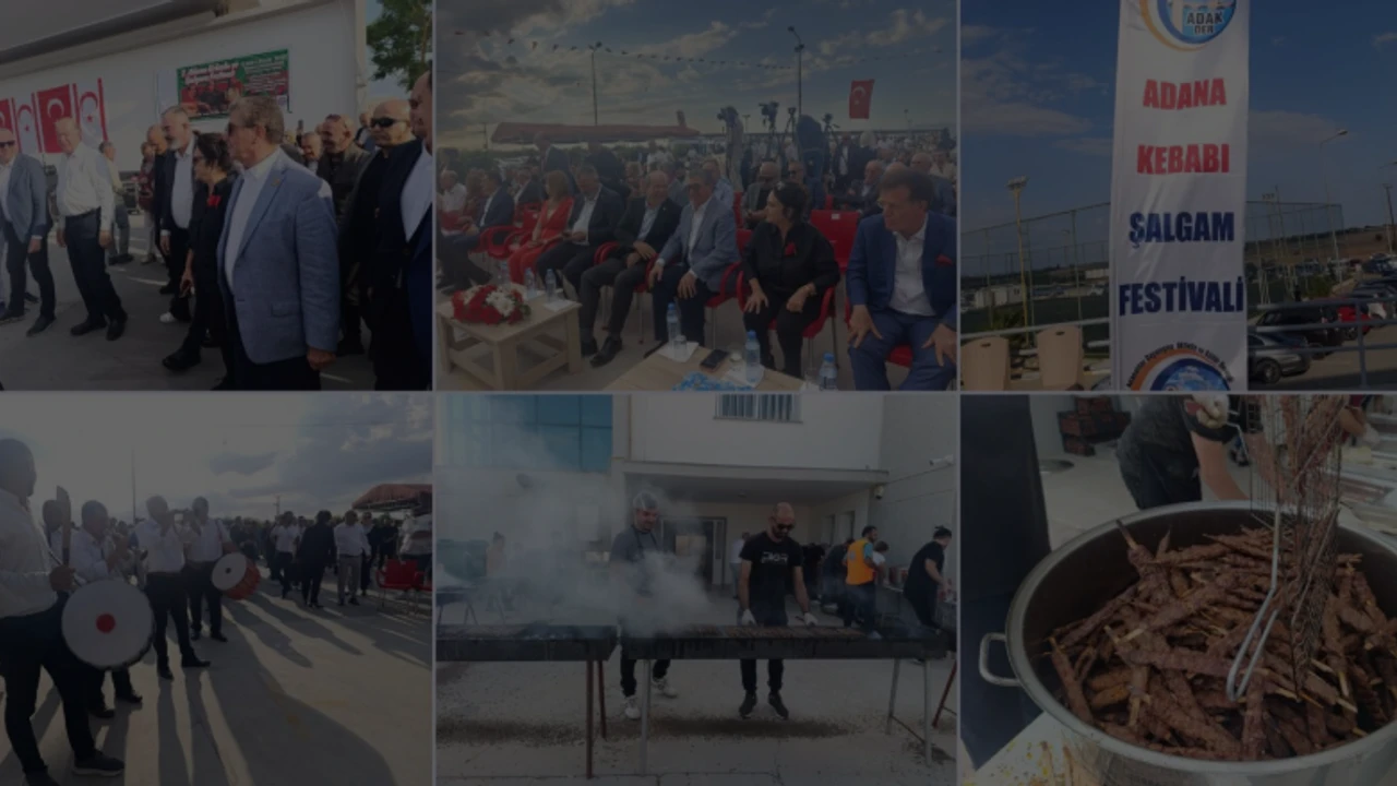 Kıbrıs’ta Adana rüzgarı esti.Festival yoğun ilgi gördü.