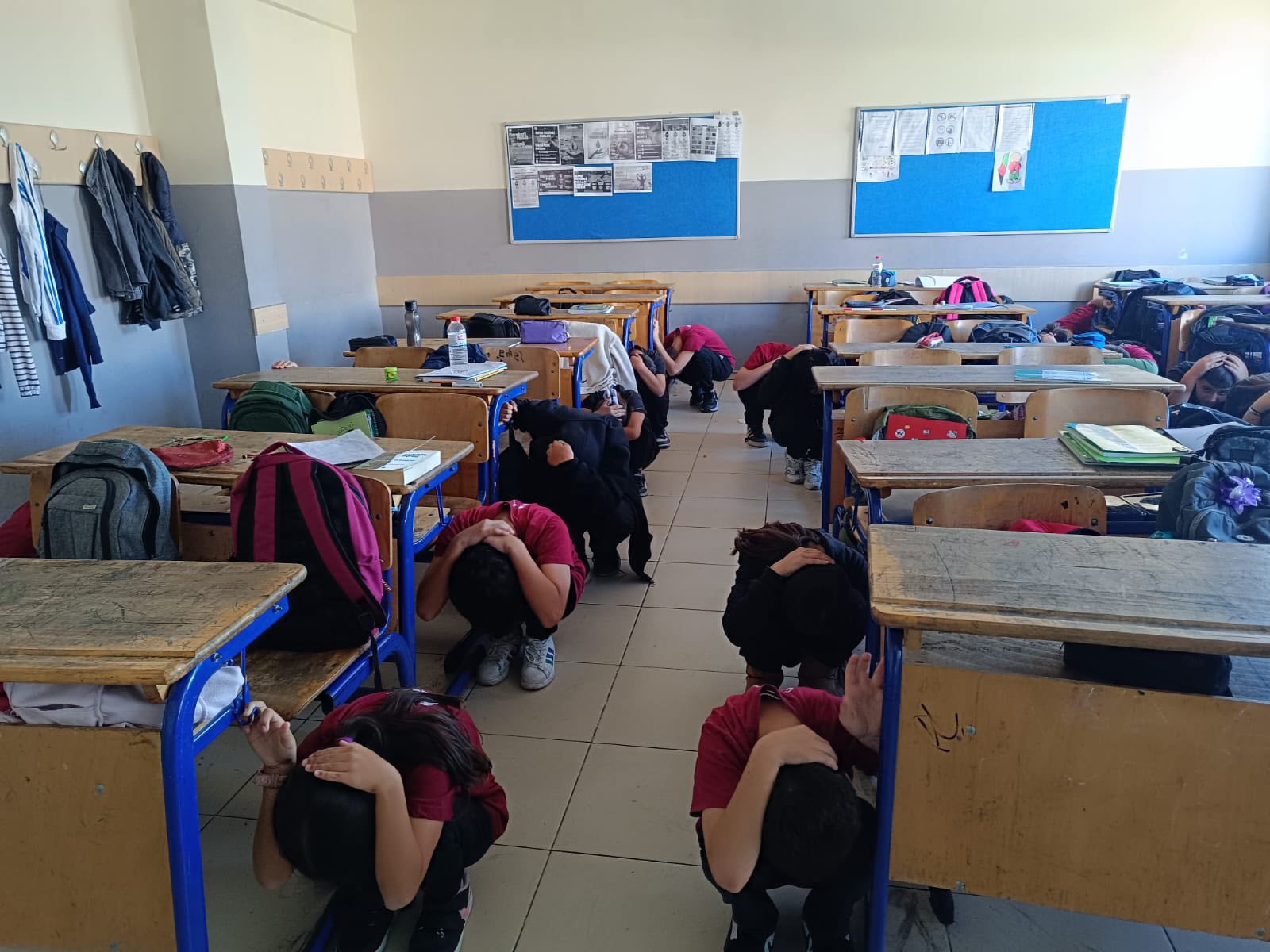 Seyhan'da, okullarda yangın ve acil durum tatbikatları gerçekleştirildi