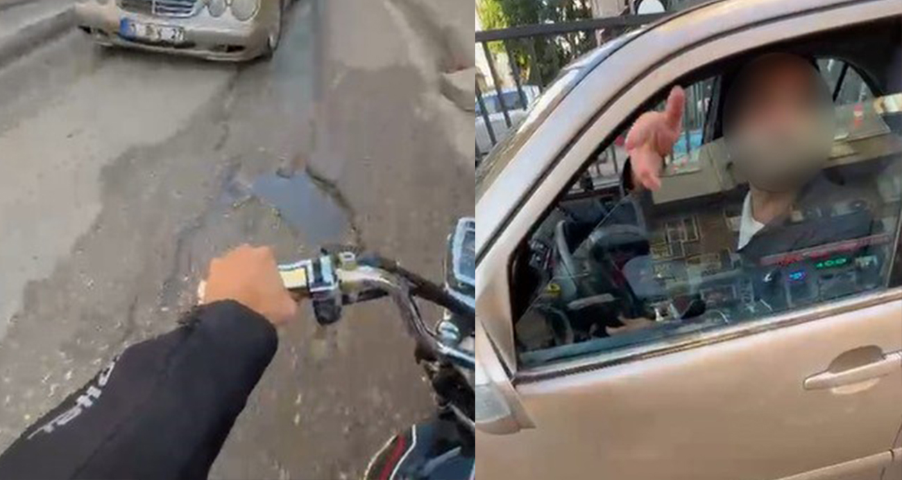 Ters yöne girip "istediğim yerden girerim" dedi: 46 bin TL ceza kesildi