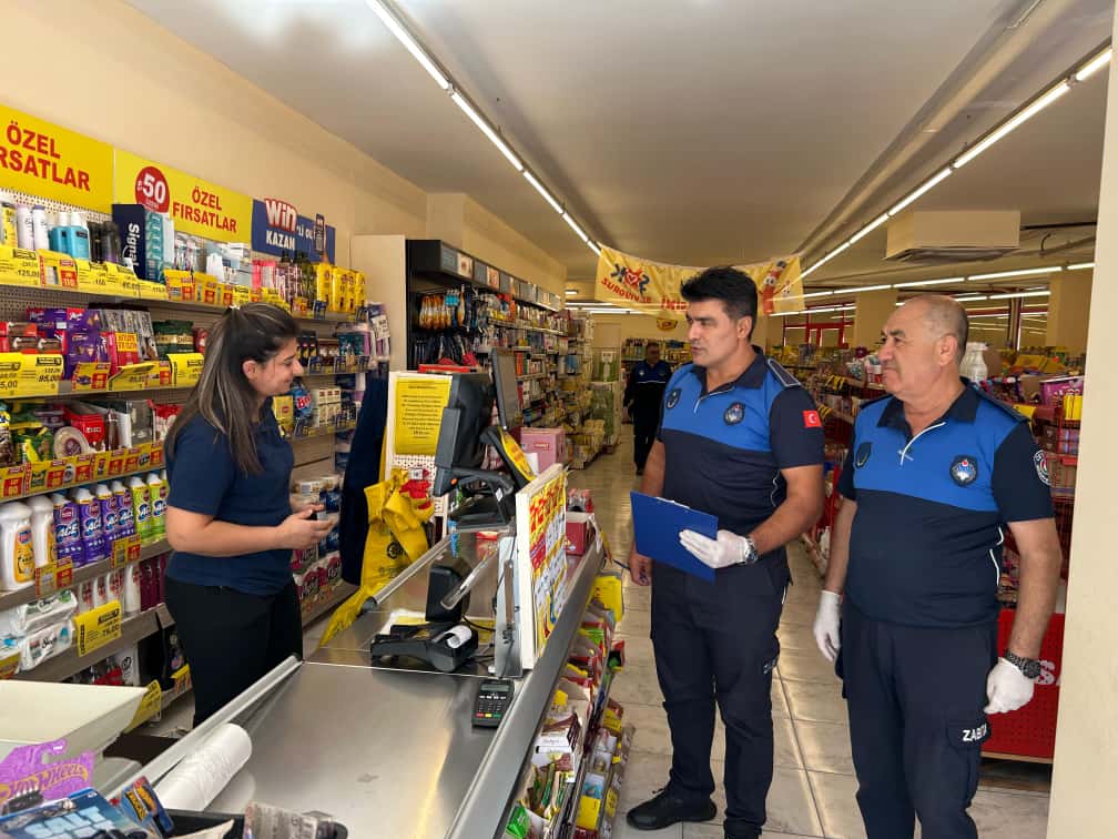 Ceyhan Belediyesi'nden, zincir marketlere sıkı denetim