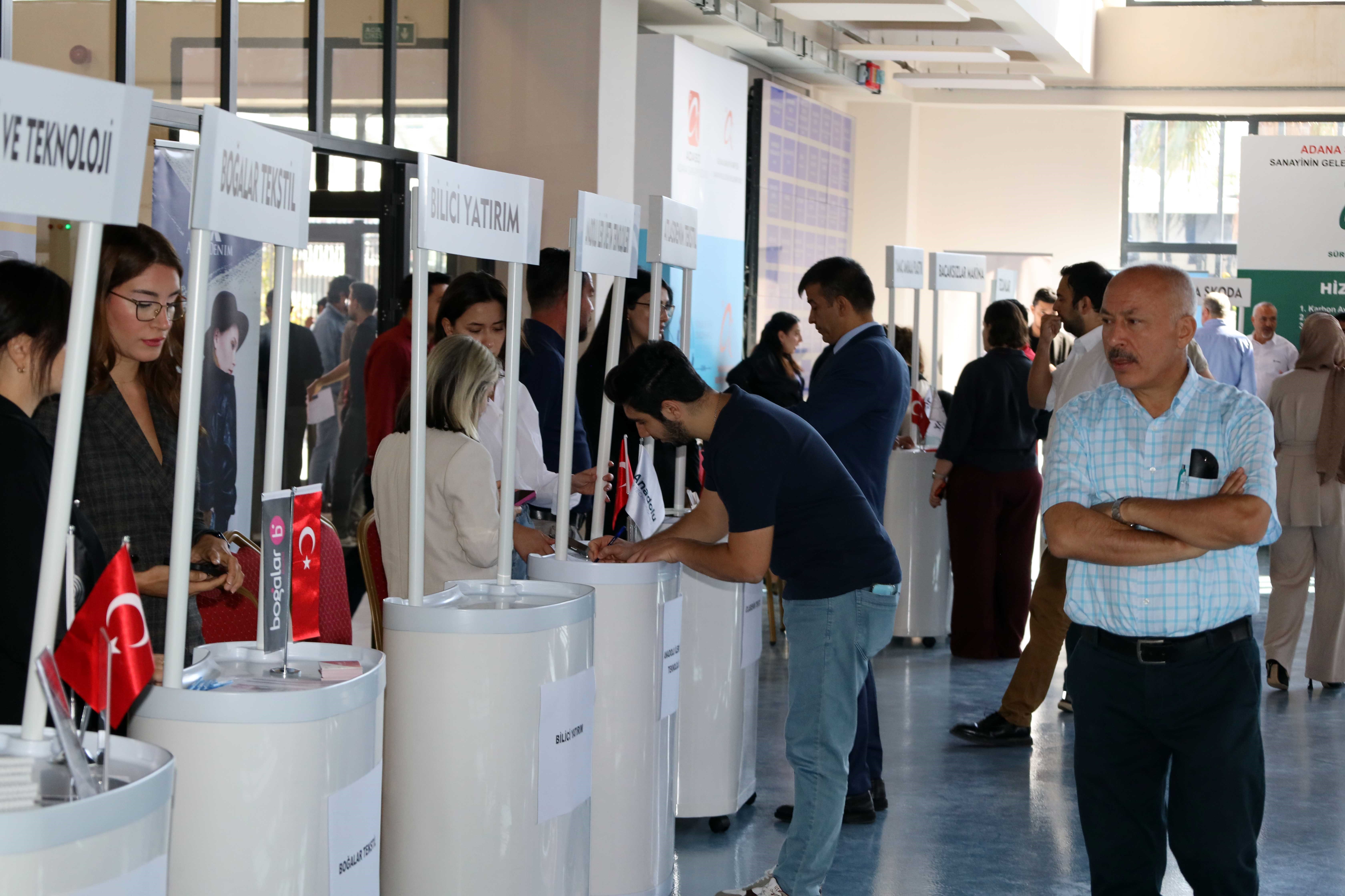 Adana Sanayi Kampüsü’nde, istihdam fuarı başladı