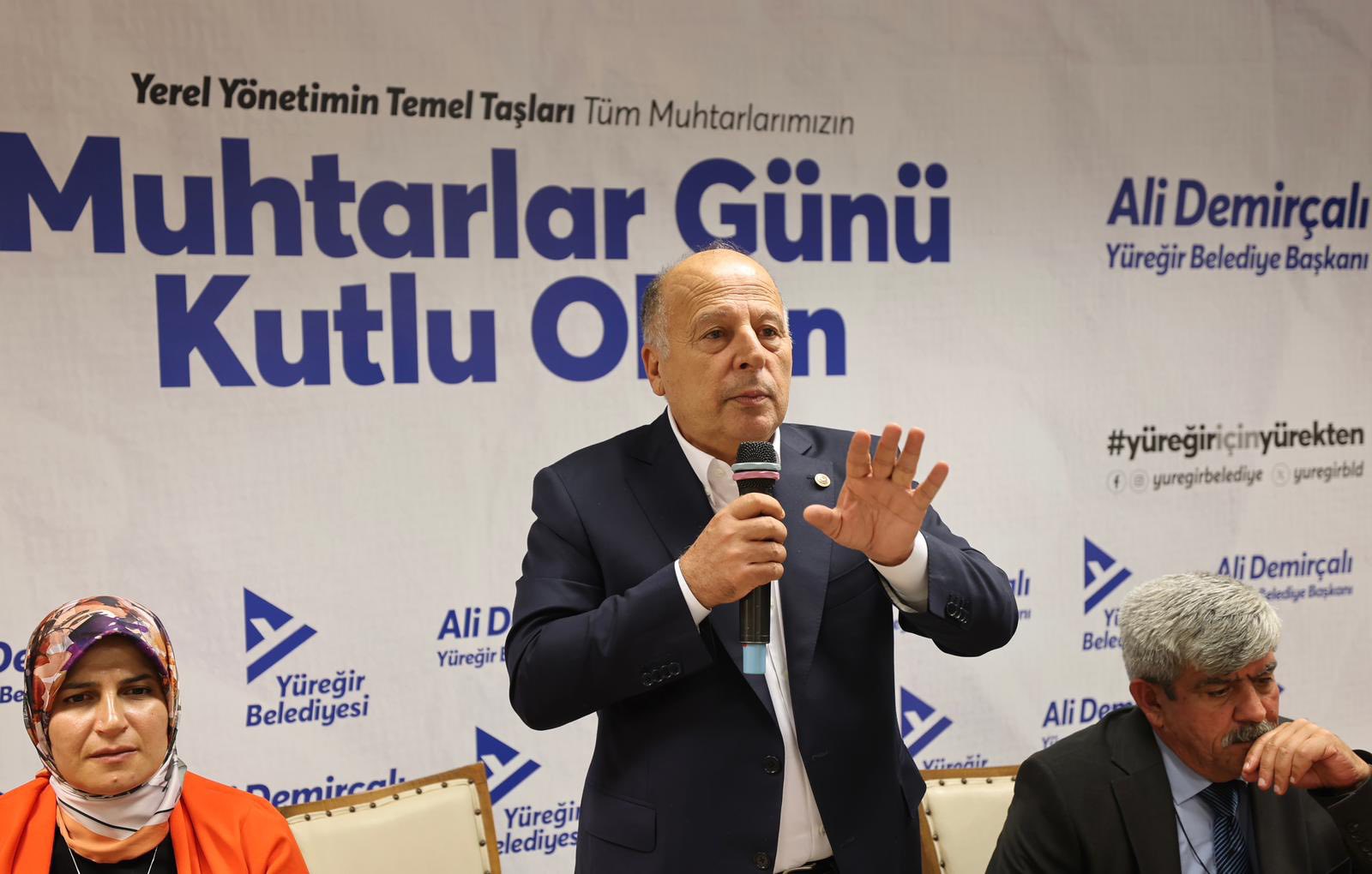 Yüreğir Belediye Başkanı Demirçalı, "Muhtarlarımızın gayretleri bizim için çok kıymetli”