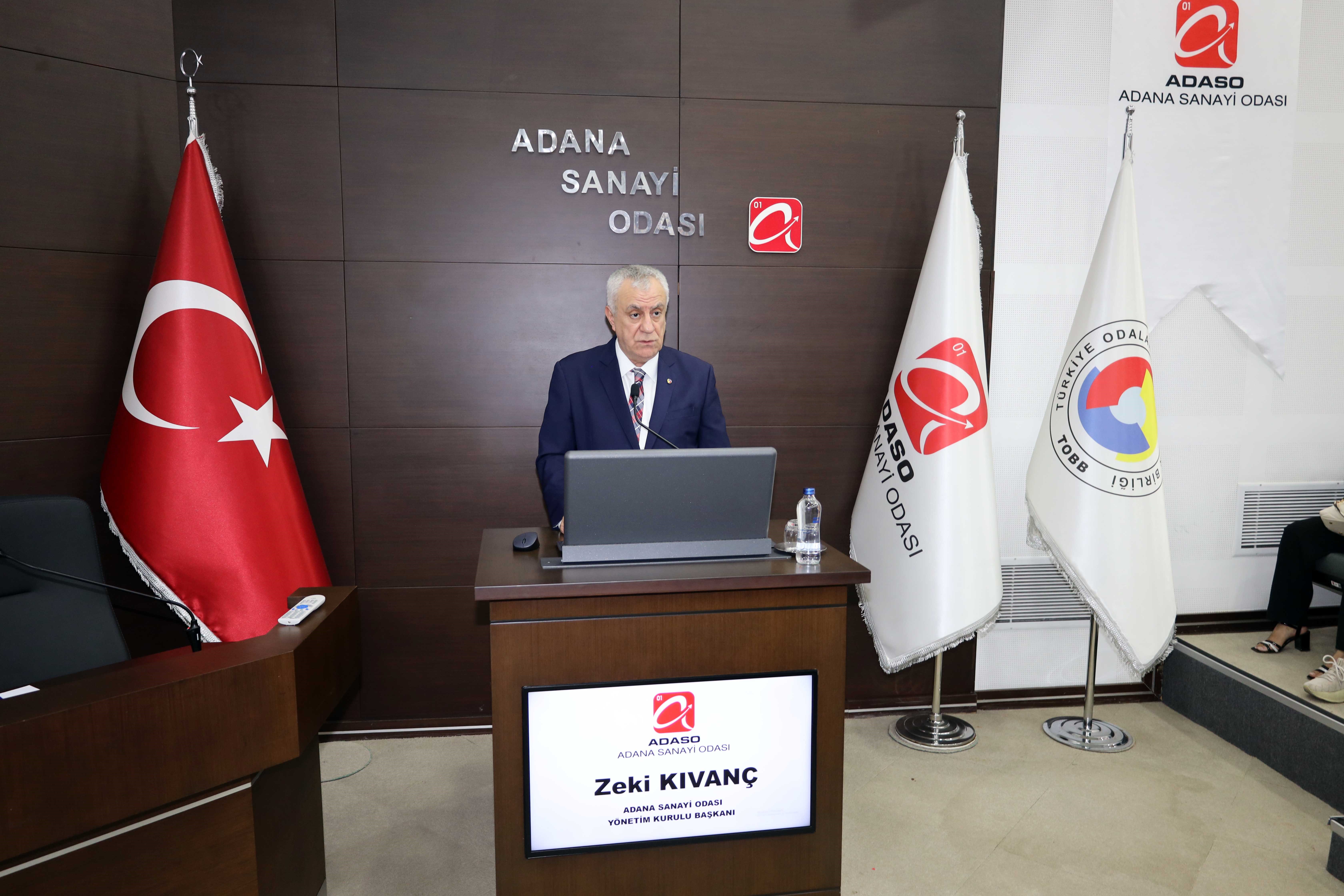 Adana Sanayi Odası’nda KURGAN ve E-Defter uygulamaları anlatıldı