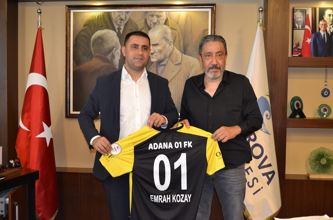 Çukurova Belediye Başkanı Emrah Kozay’dan, Adana 01 FK’ya destek sözü