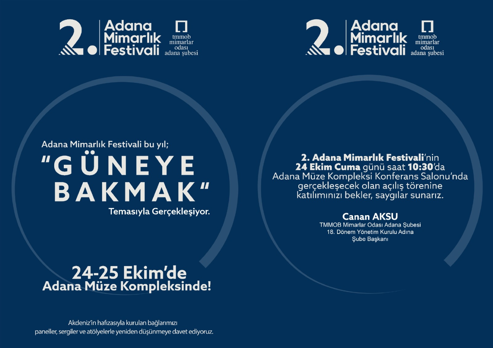 Mimarlık Festivali, Adana'da başlıyor