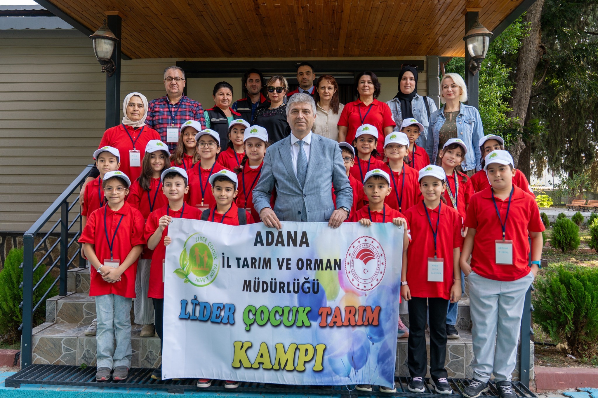 Adana’da, “Lider Çocuk Tarım Kampı” başladı