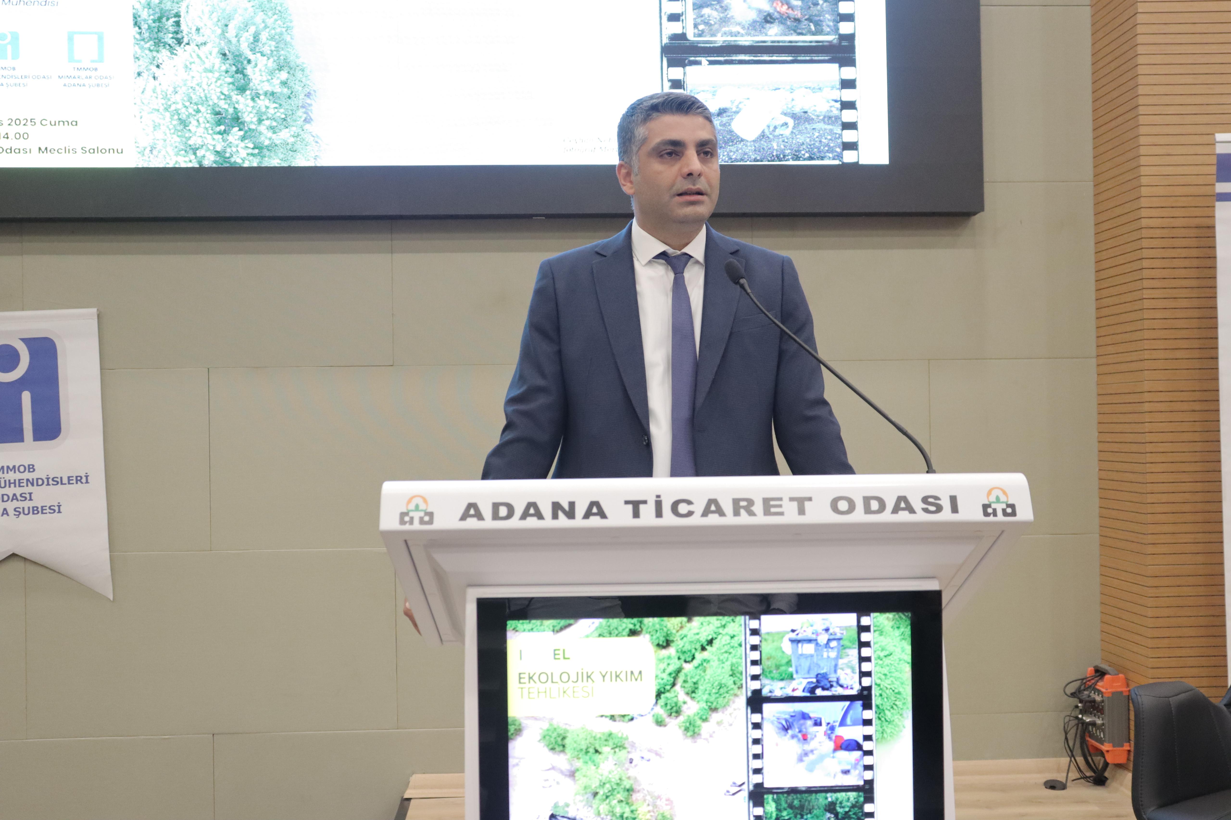 "Seyhan, Ceyhan, Tarsus Çayı ve Deliçay, sanayi baskısı altında"